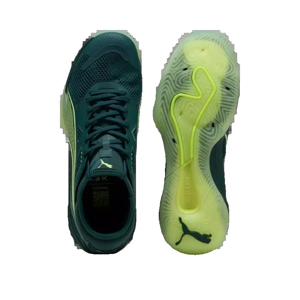 Sapatos de andebol PUMA Eliminate NITRO SQD 4 Verde 6/6