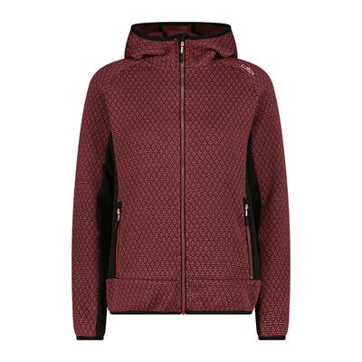 Dames hoodie met rits cmp