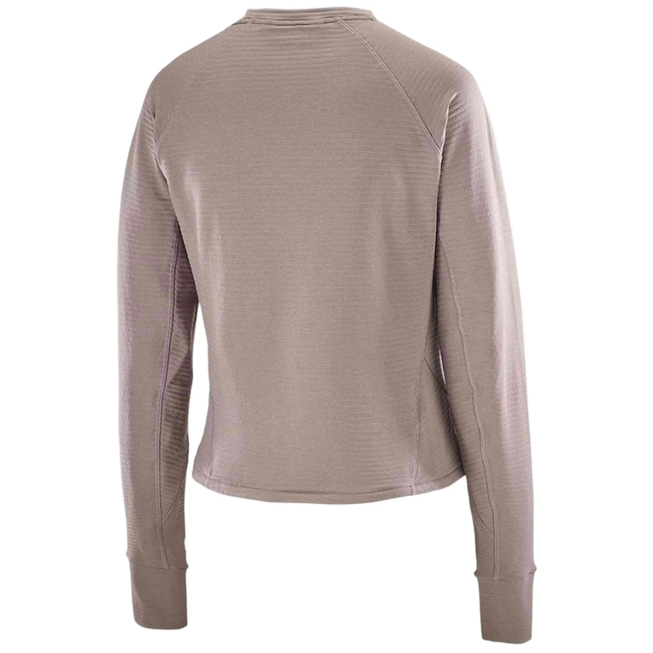 T-shirt à manches longues Salomon modèle Essential LIGHTWARM pour femmes 2/2