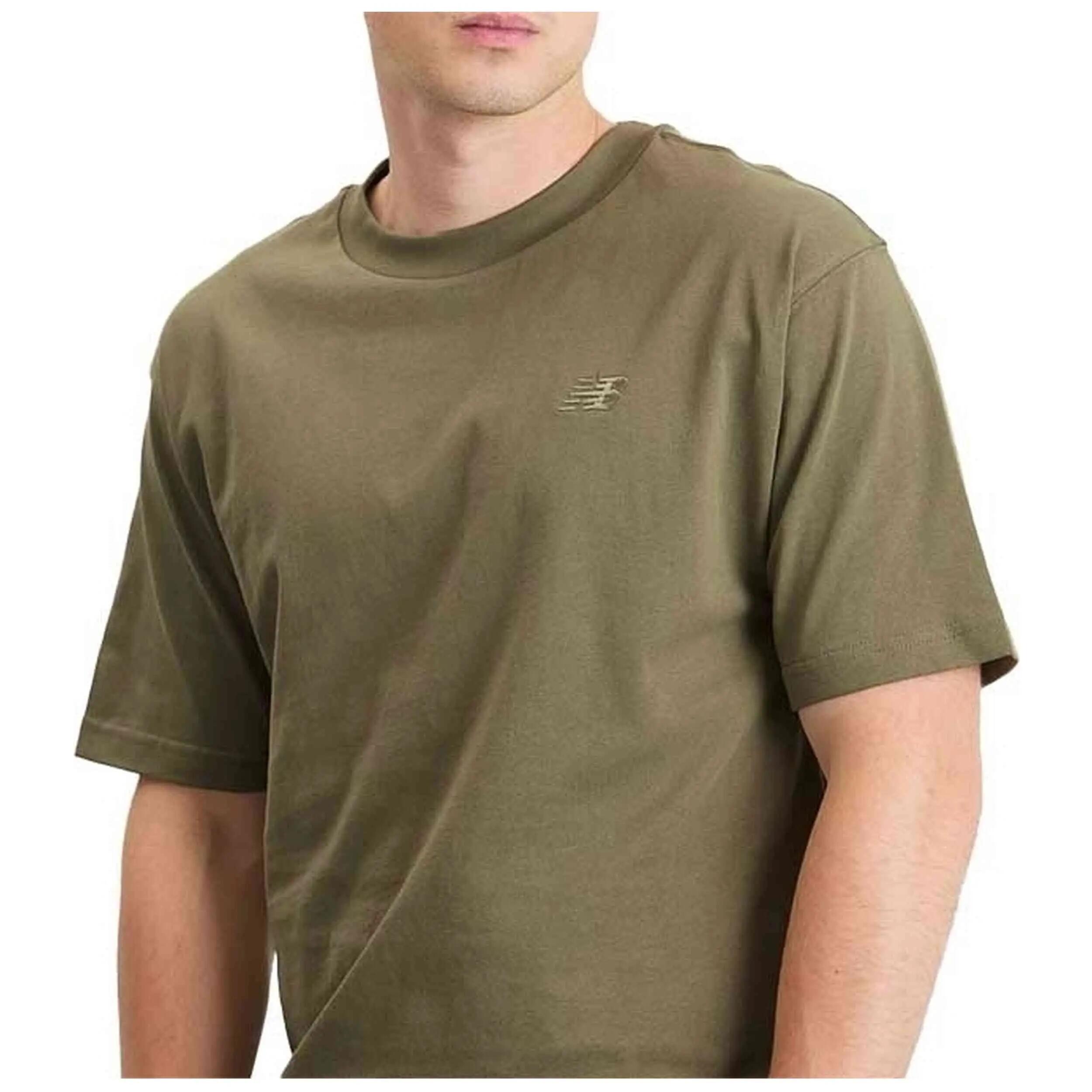 Camiseta de manga corta New Balance modelo MT41533-DEK para hombre 4/4