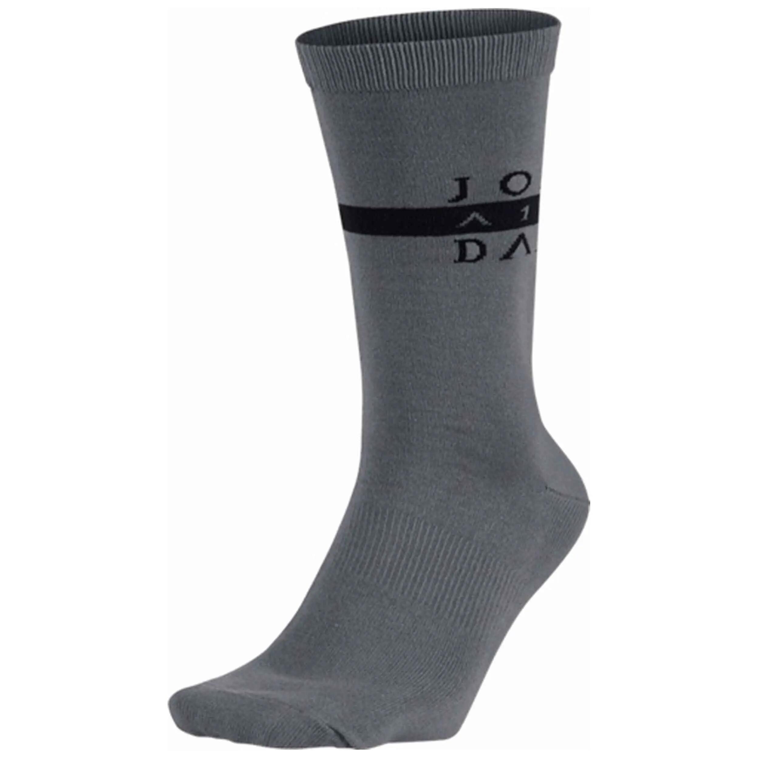 Sokken Jordan model Jordan Seasonal Print Crew (065/cool grey/black) voor unisex 3/3