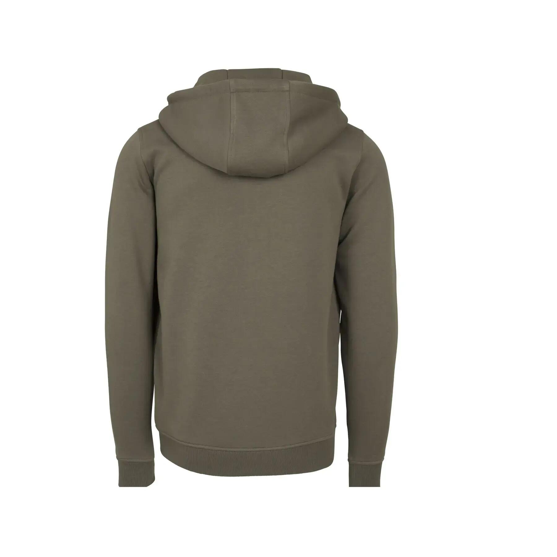 Sweatshirt à capuche full zip Build Your Brand 2/4