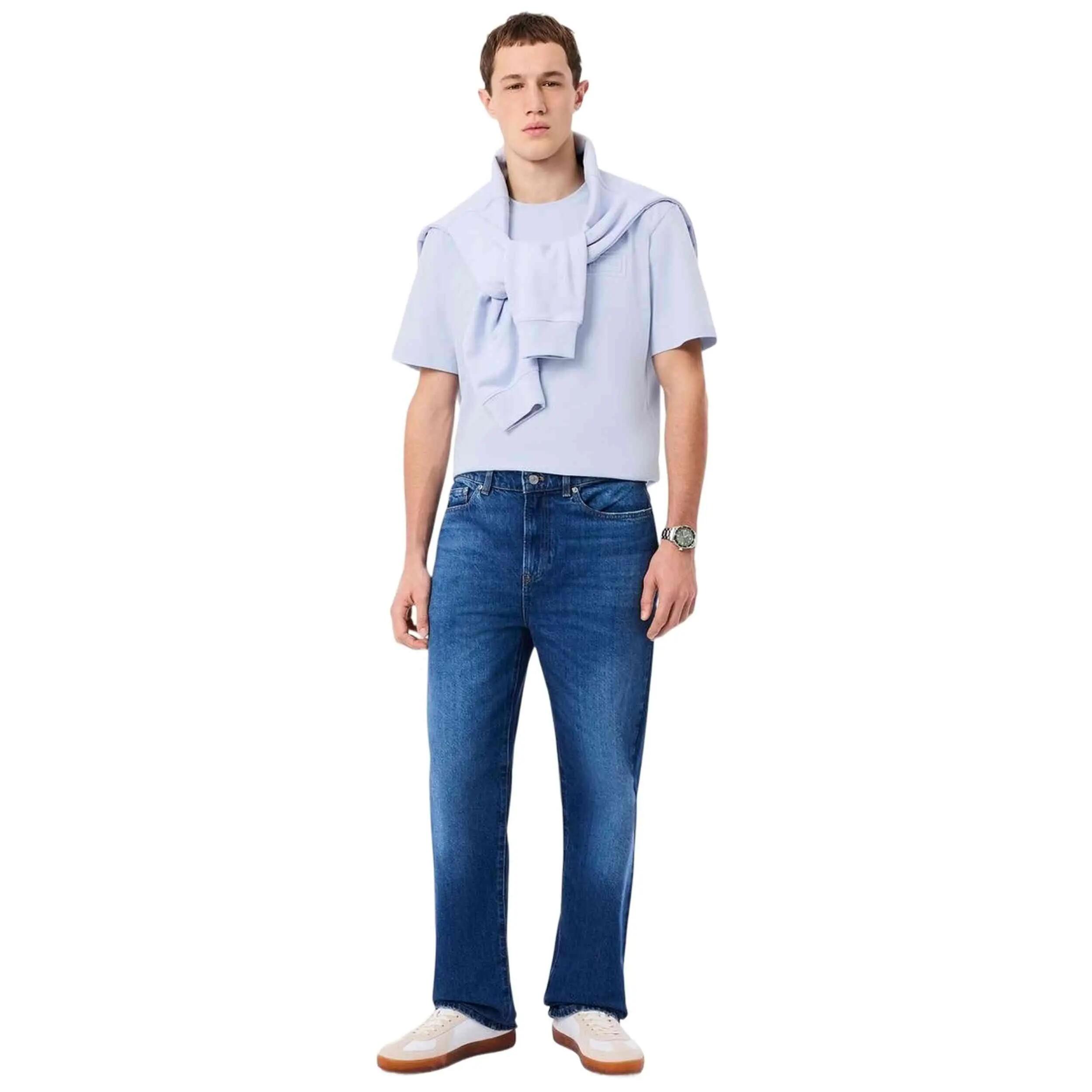 Kurzarmshirt Lacoste Modell TH0753-J2G für unisex 4/5