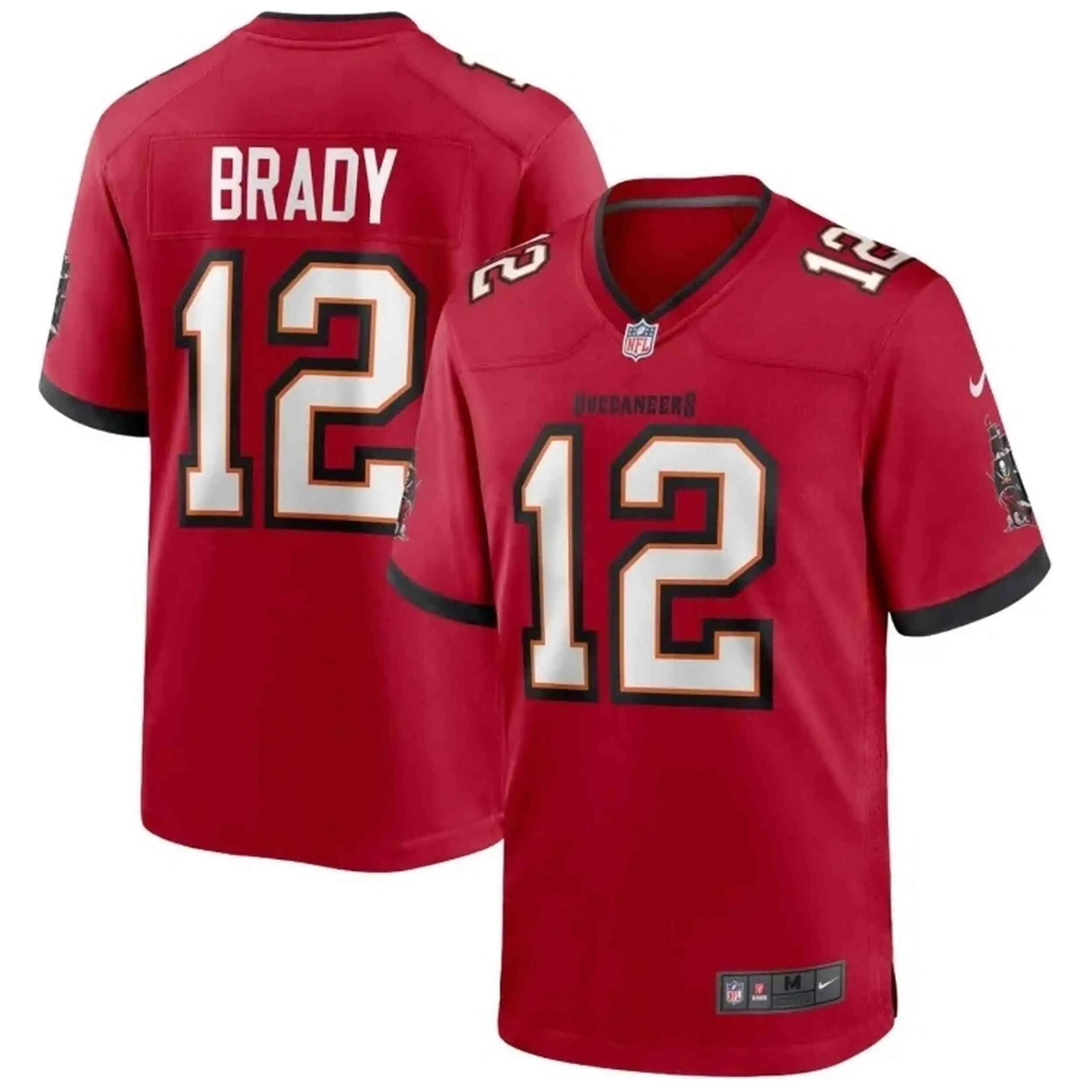 Maillot de football americain Nike modèle Z1B7N1P9-BRADY pour enfants 3/4