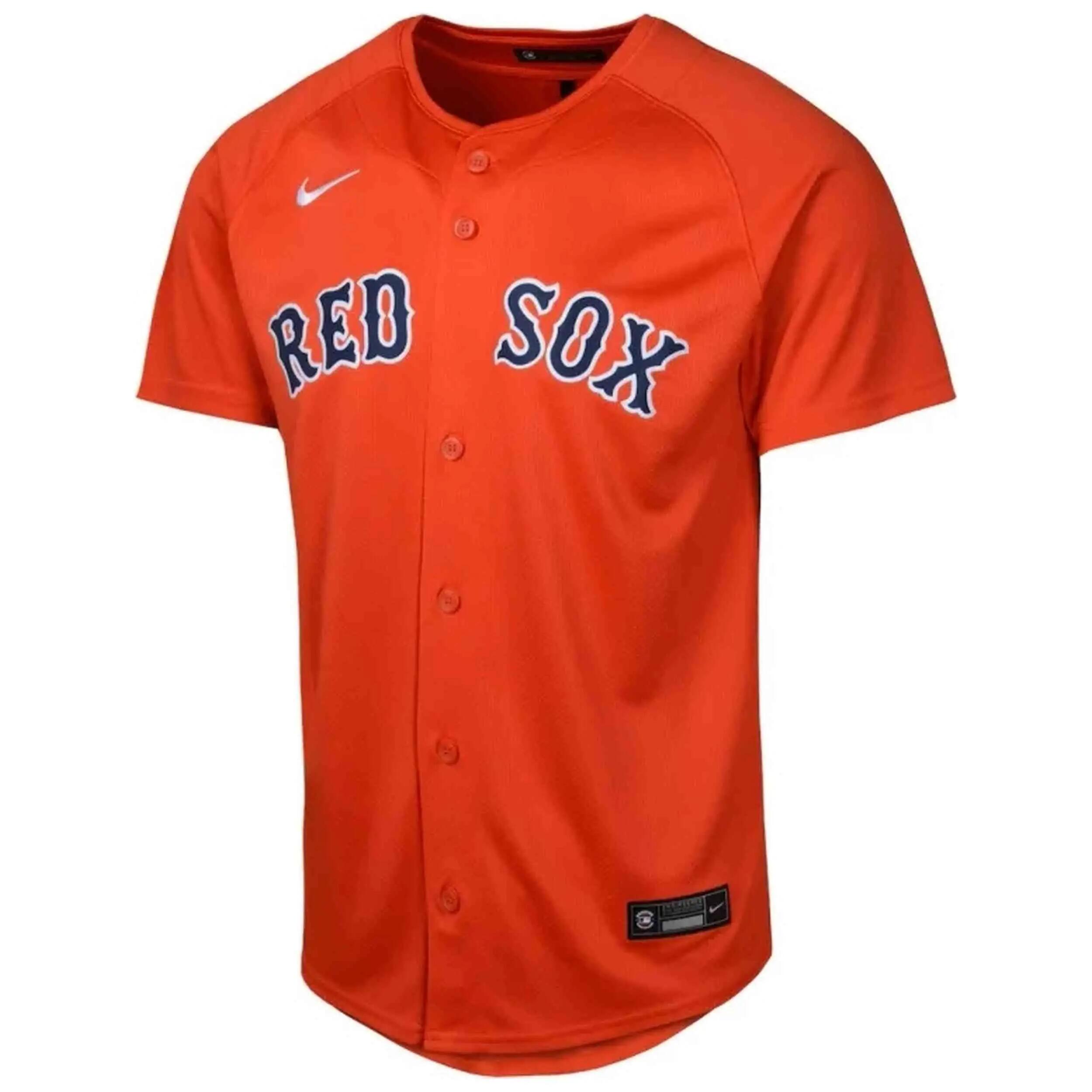 Baseball-shirt Nike Modell Beisbolera Boston Red Sox Nike Junior MLB für männer 2/3