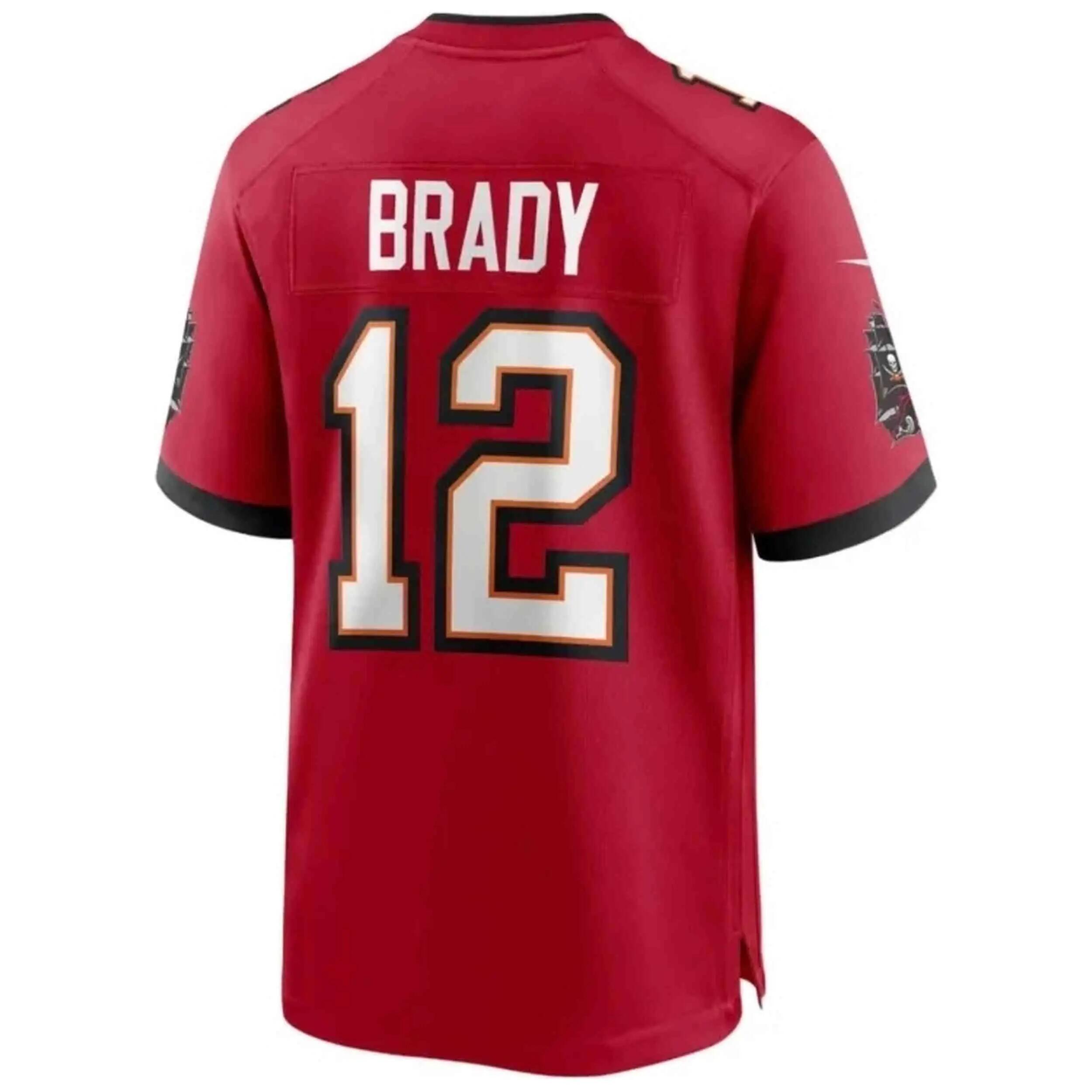 Maillot de football americain Nike modèle Z1B7N1P9-BRADY pour enfants 2/4