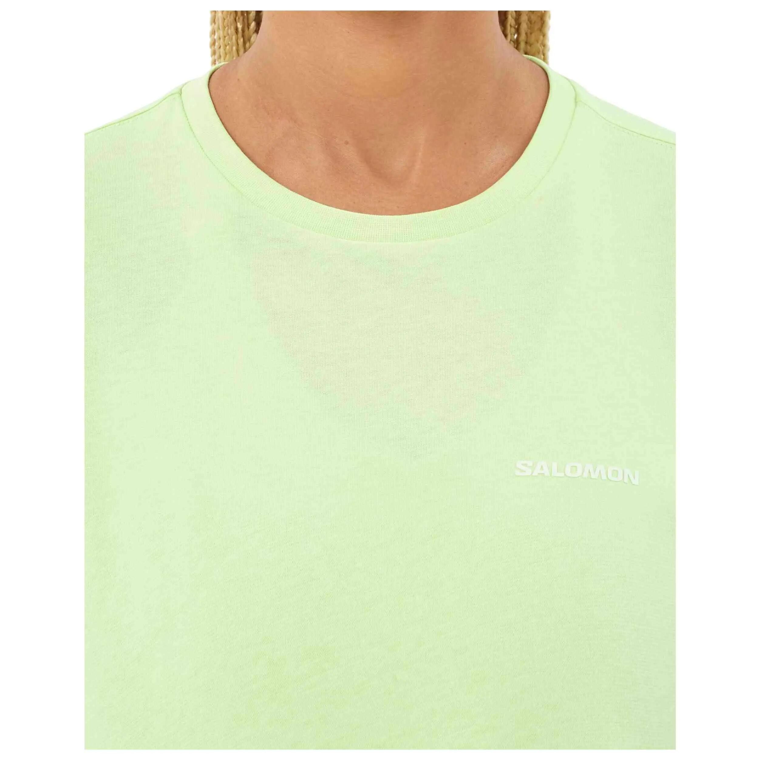 Camiseta de manga corta Salomon modelo Logo Relaxed para mujer 4/4