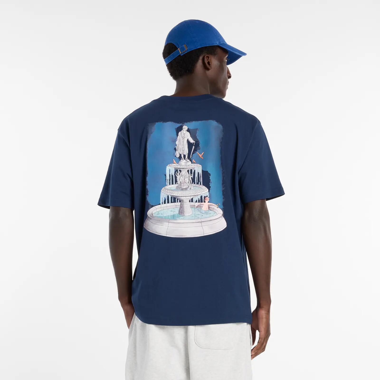 Camiseta de manga corta New Balance modelo Fountain para hombre 2/3