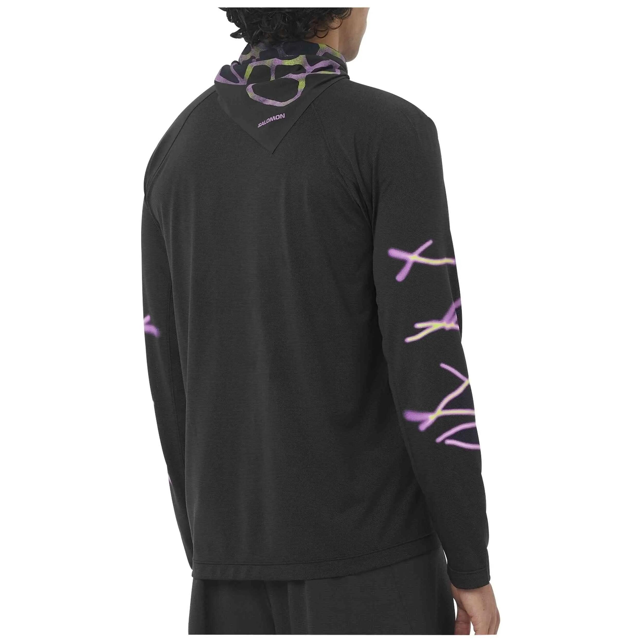 Langarmshirt Salomon Modell Shkout Core Gfx für unisex 2/4