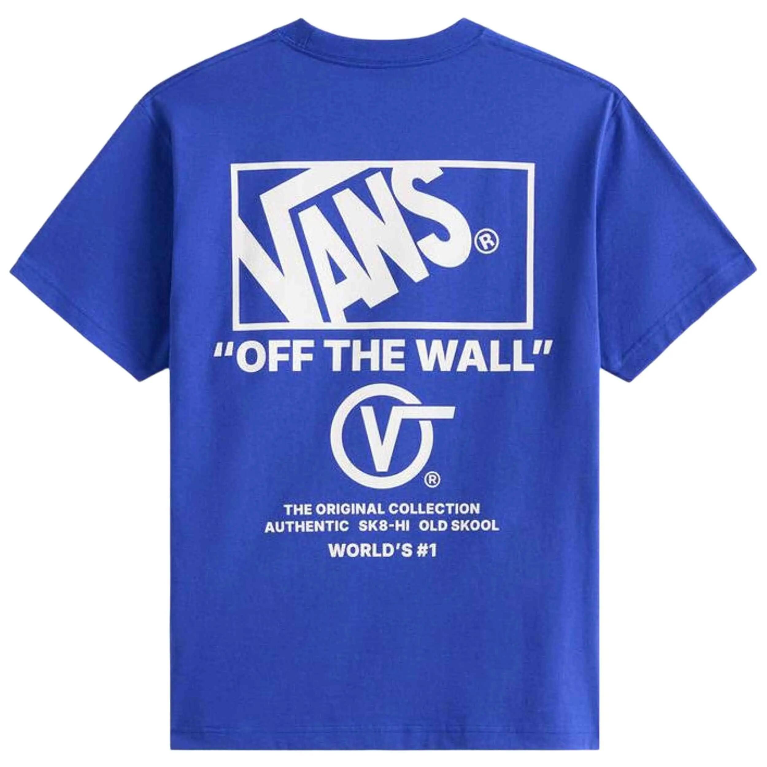 Camiseta de manga corta Vans modelo Stockpile SS Tee "Royal Cobalt" para unisex 2/2