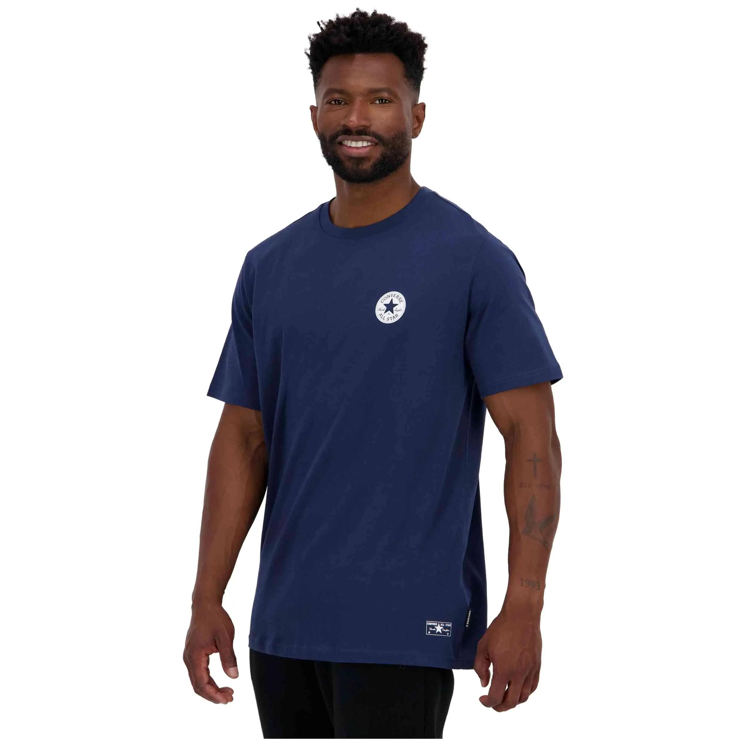 Camiseta de manga corta Converse modelo Small Patch para hombre 3/5