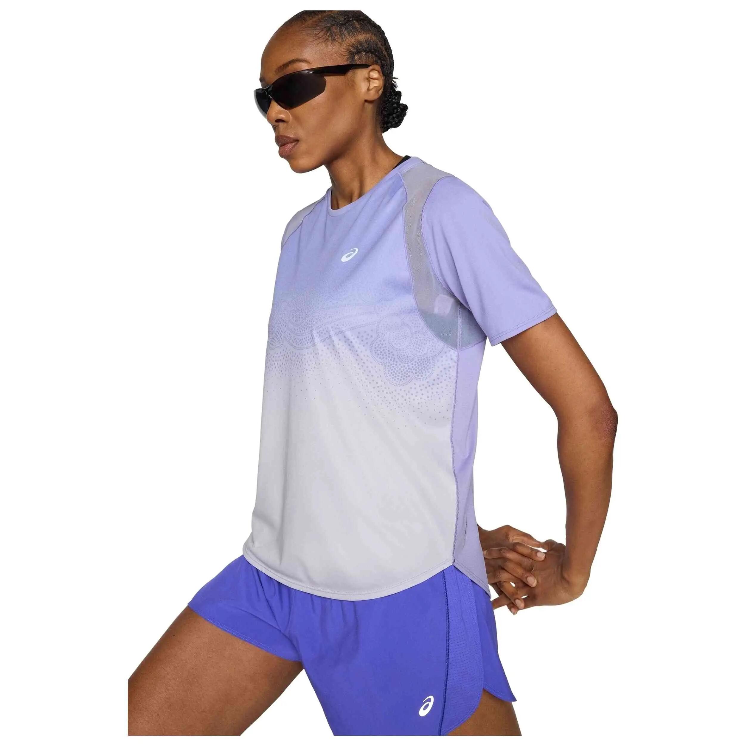 Kurzarmshirt Asics Modell 2012D420-500 für frauen 4/5