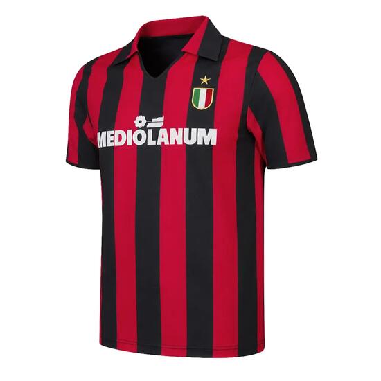 Retro koszulka piłkarska – Męska – AC Milan 1988 – Biały