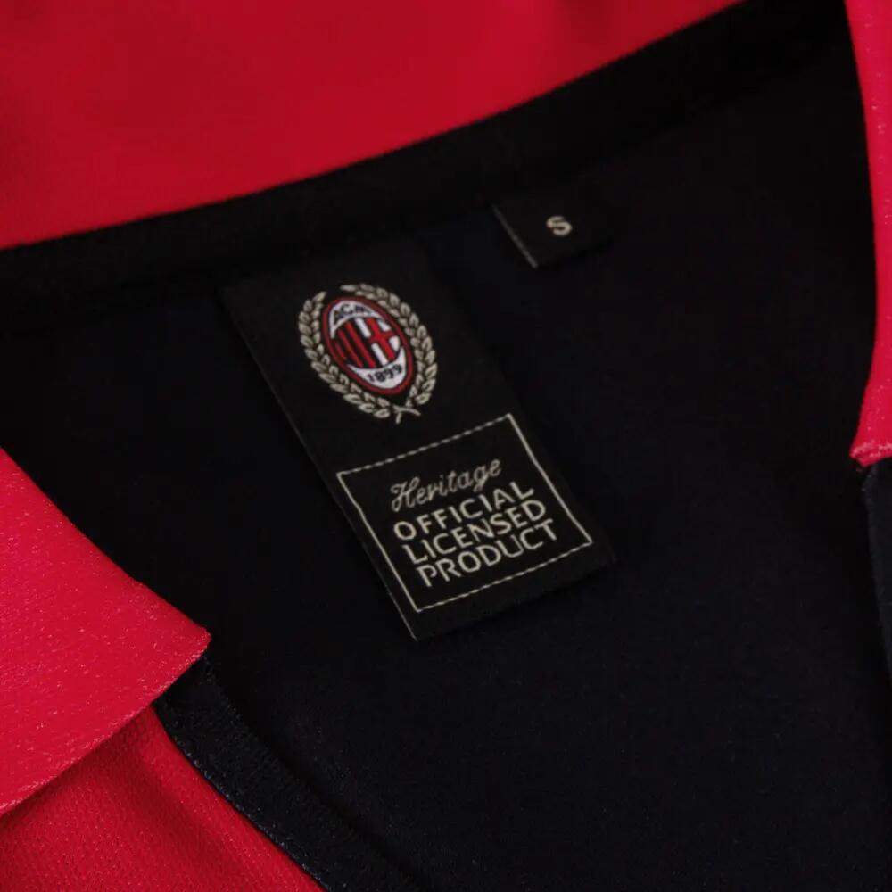 Retro koszulka piłkarska – Męska – AC Milan 1988 – Biały 5/7