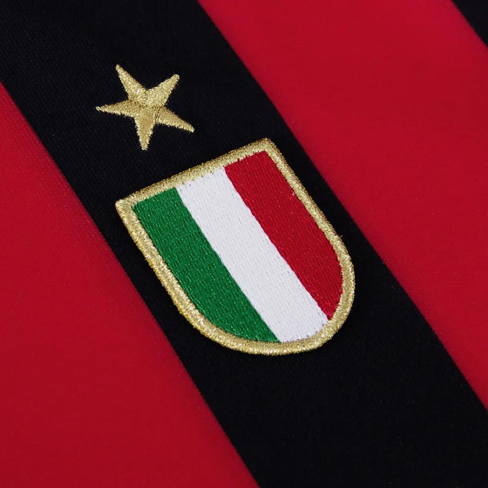 Retro koszulka piłkarska – Męska – AC Milan 1988 – Biały 3/7
