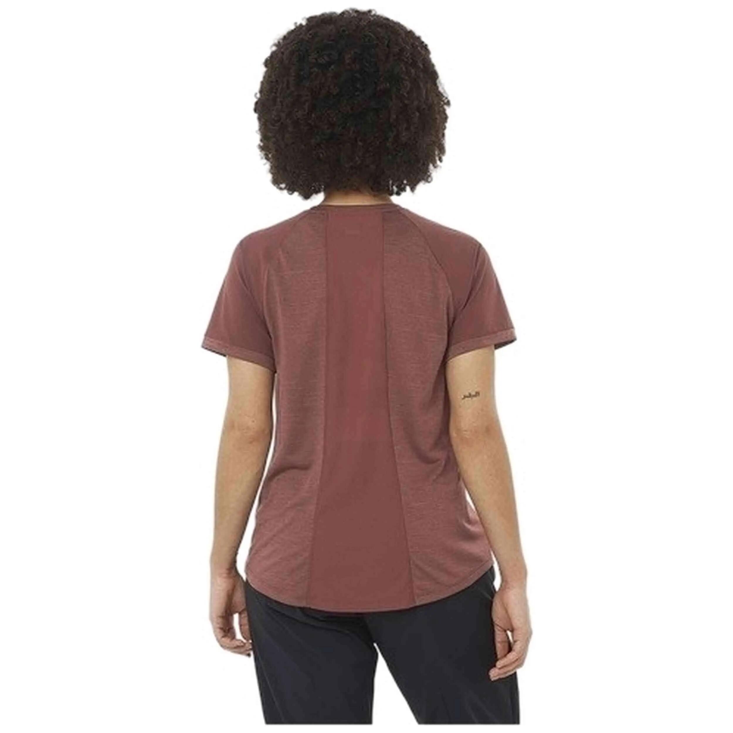 T-shirt Salomon modelo Outline para mulheres 4/4