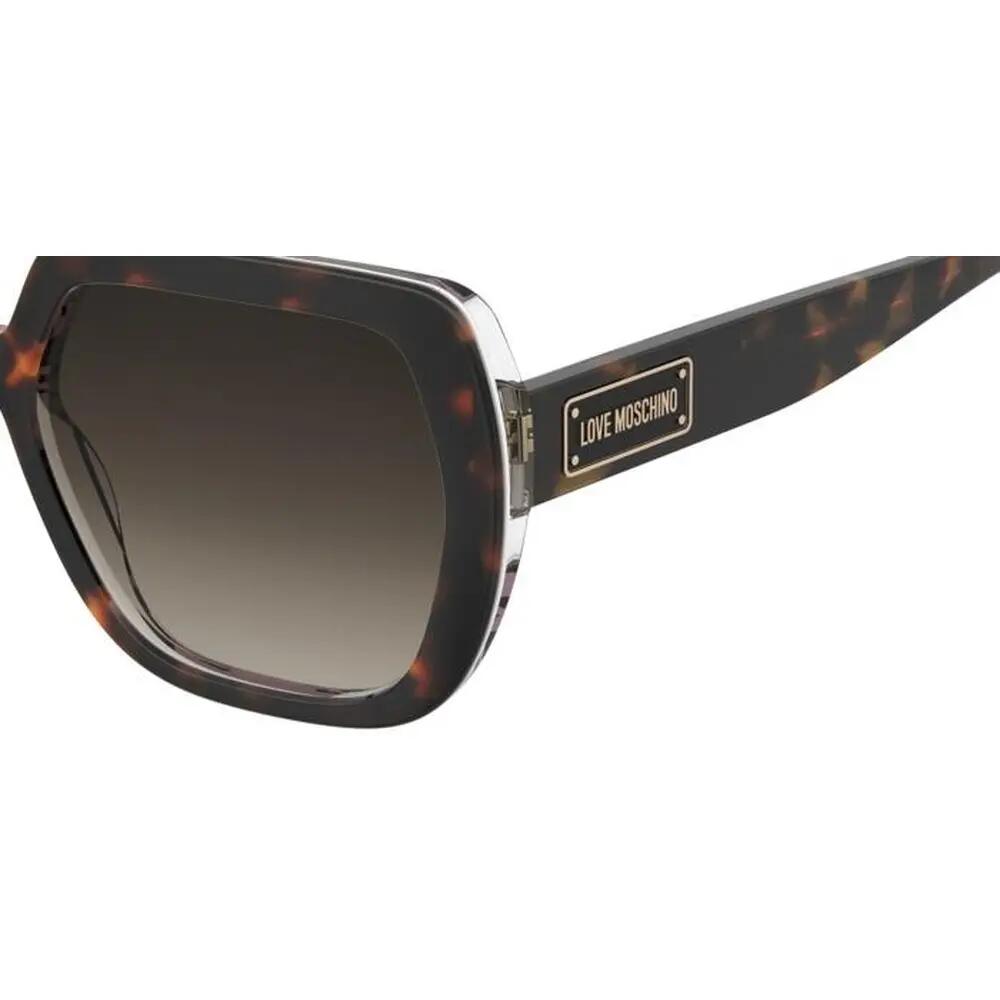 Ochelari de Soare Love Moschino MOL082/S MAP din Acetat Damă 56 mm 3/3