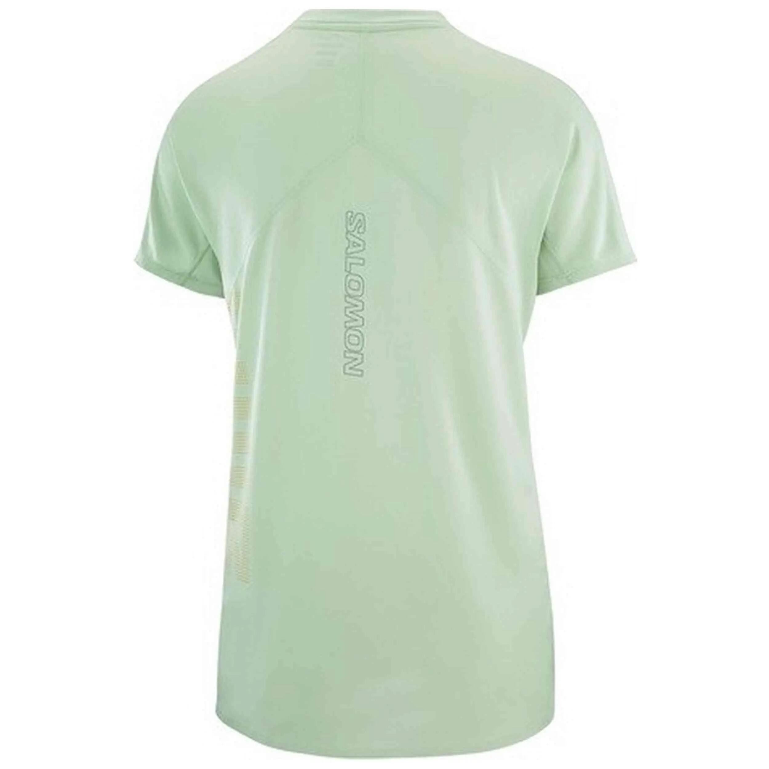 Kurzarmshirt Salomon Modell Sense Aero GFX für frauen 2/5