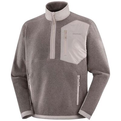 Fleece salomon model chroma fleece half zip voor mannen