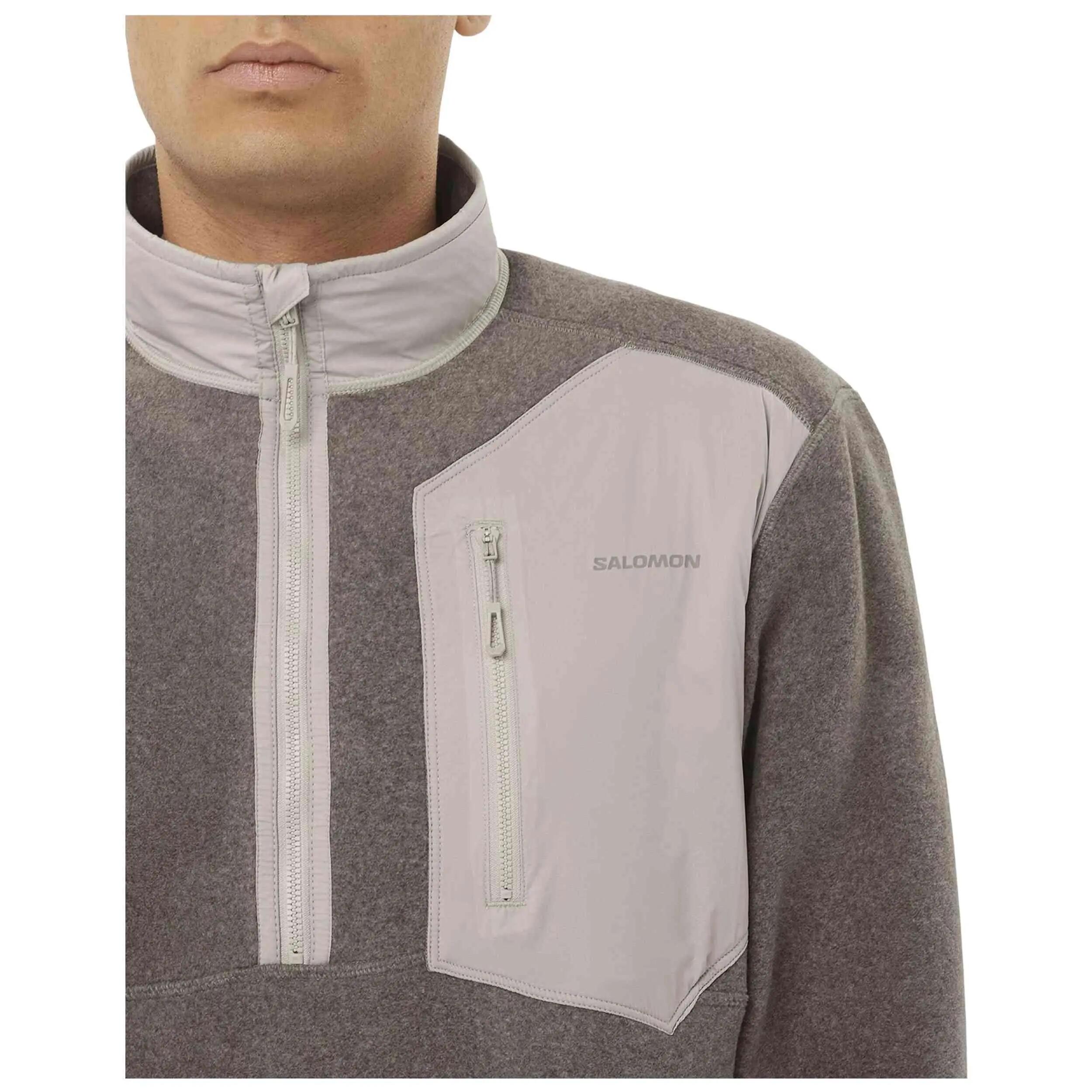 Fleece Salomon model Chroma Fleece Half Zip voor mannen 4/5