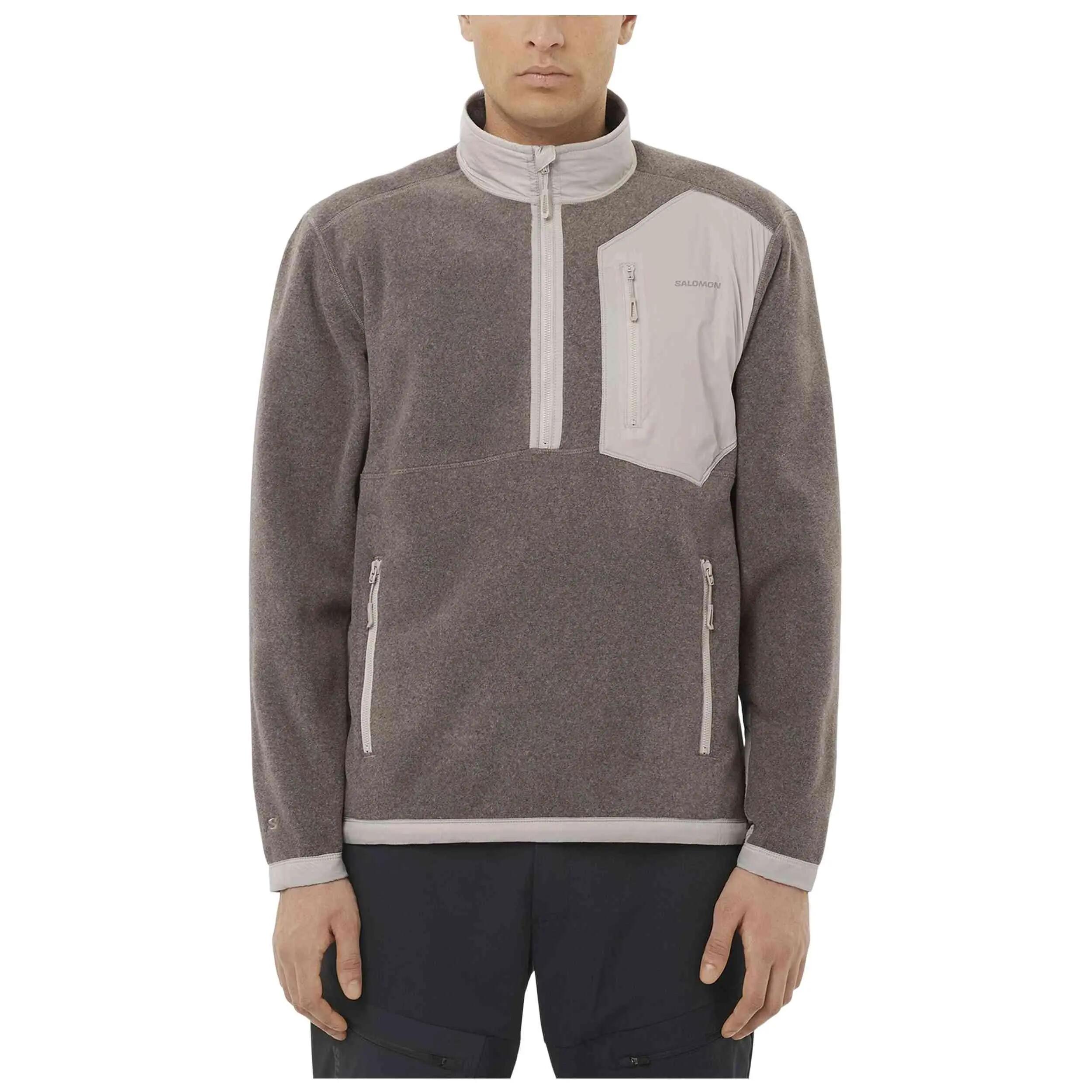 Fleece Salomon model Chroma Fleece Half Zip voor mannen 2/5
