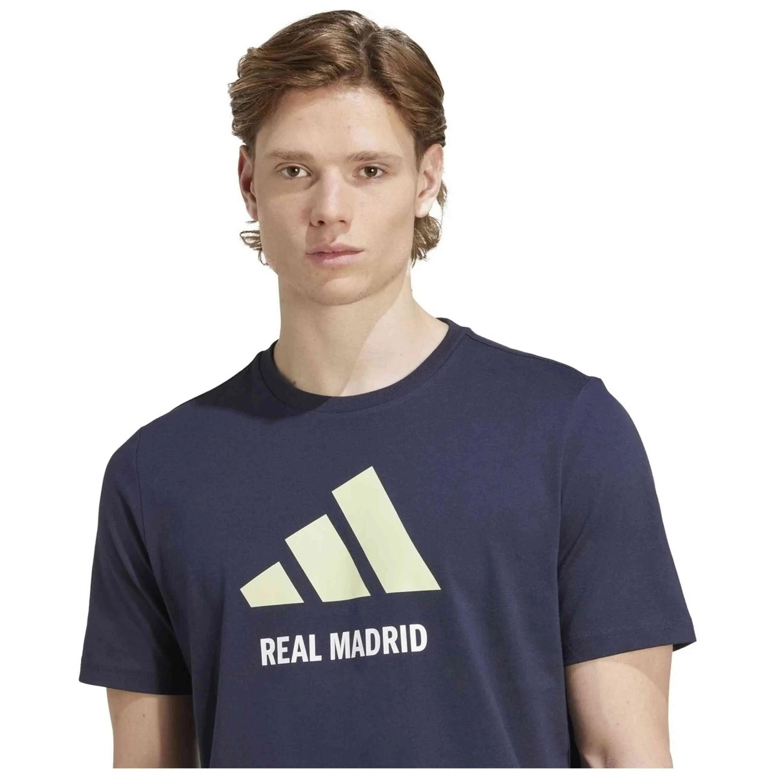 T-shirt met korte mouwen Adidas model Real Madrid Seasonal Graphic T voor unisex 3/5