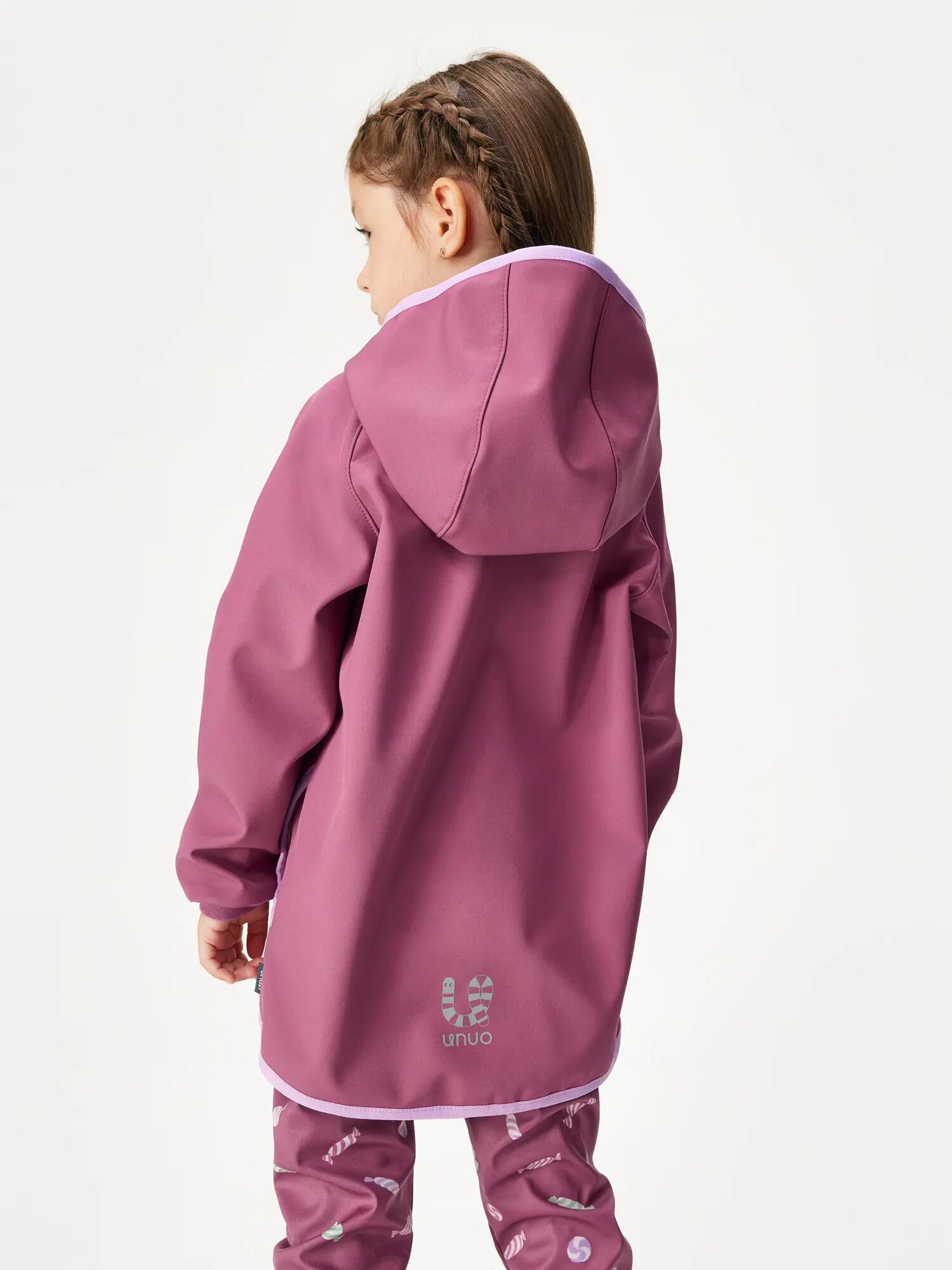 Dětská softshellová bunda s fleecem Basic 3/6