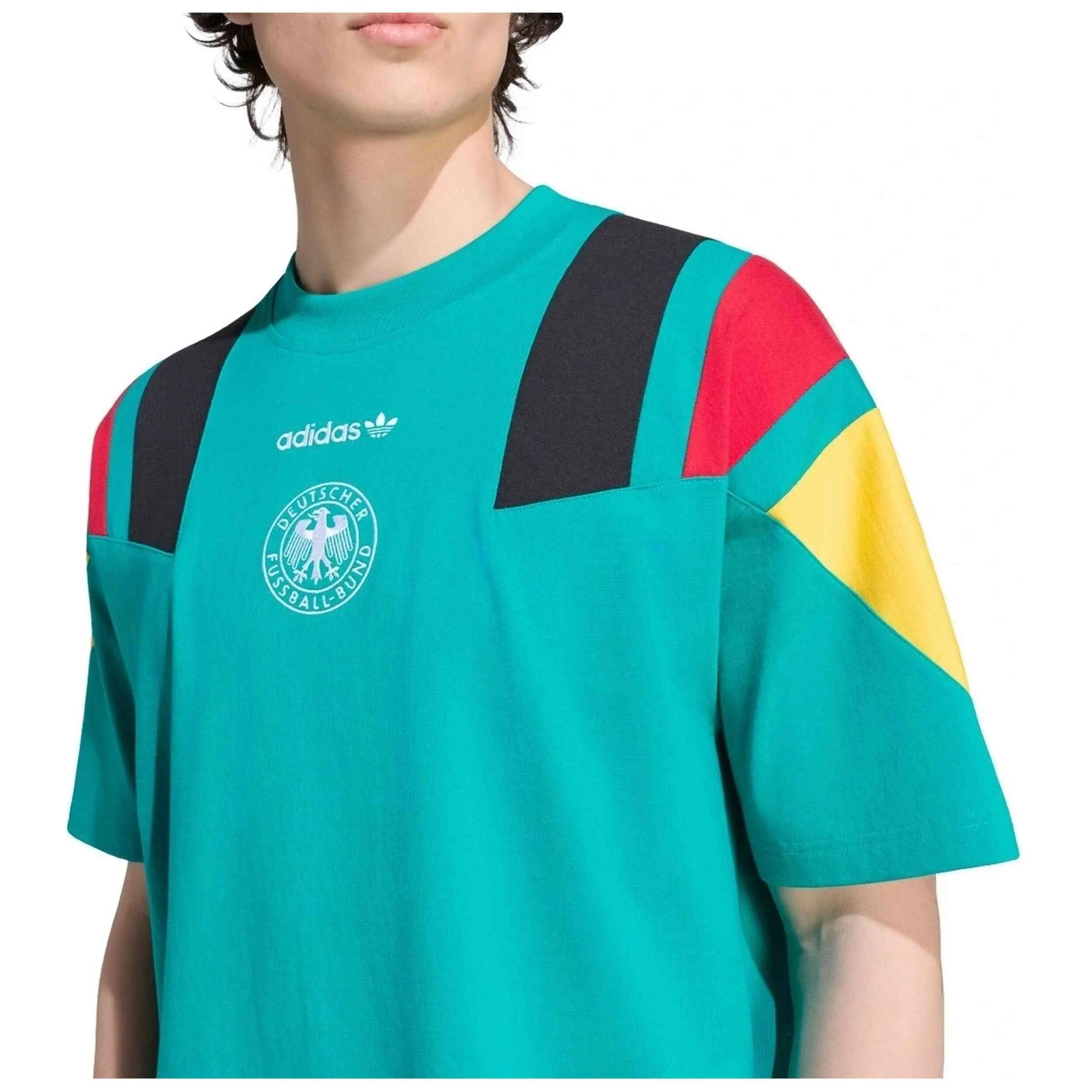 T-shirt met korte mouwen Adidas model Germany EQT Tee voor unisex 3/5