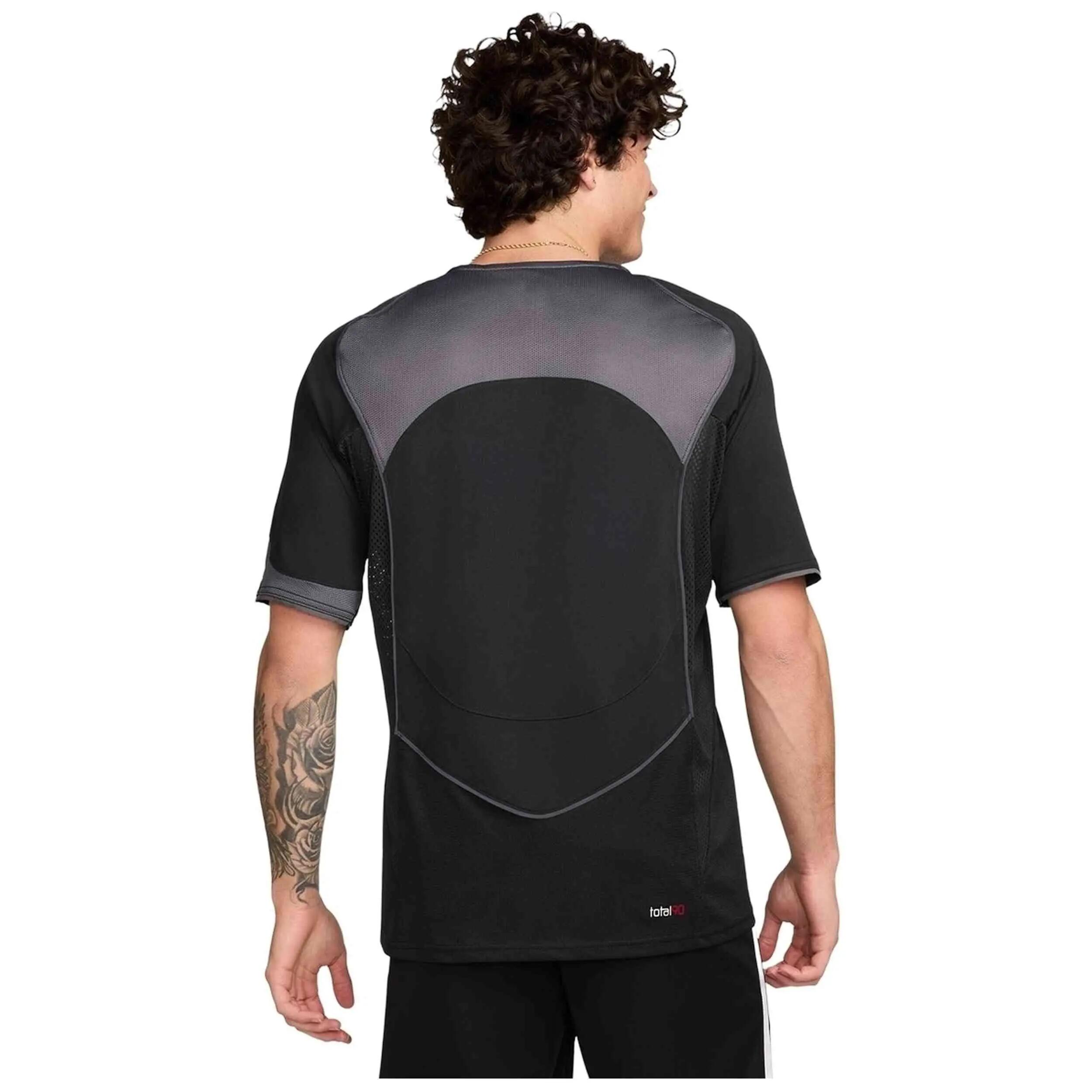 Kurzarmshirt Nike Modell Total 90 Dri-FIT "Black/Light Graphite/Gym R für männer 2/3