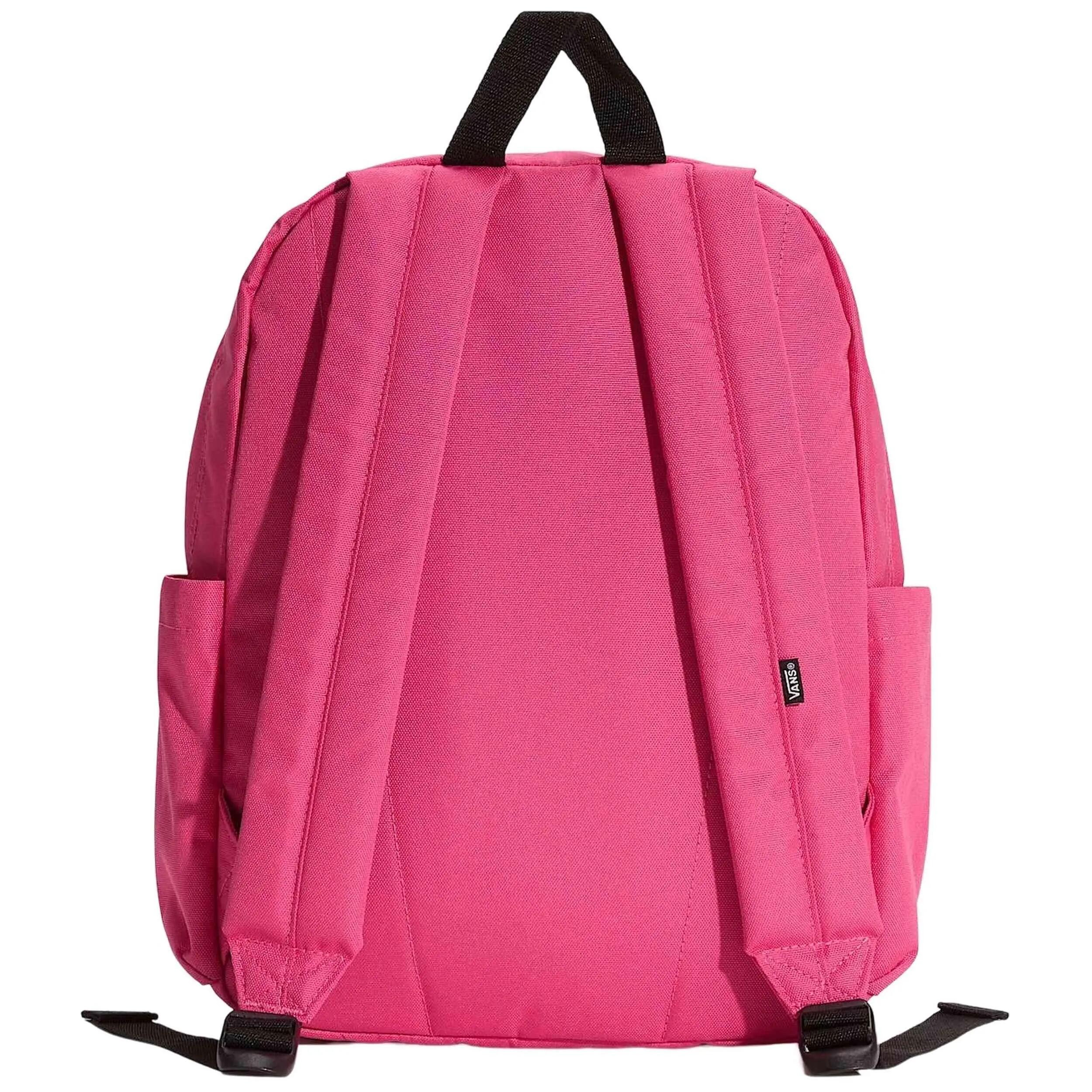 Mochila Vans modelo Old Skool Classic Backpack "Pink Fizz" para crianças unissex 3/5