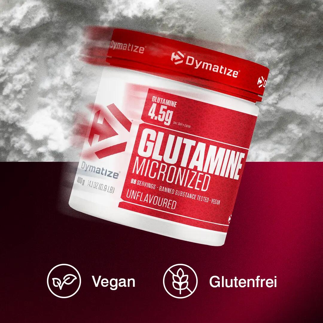 Glutamine Miconized Geschmacksneutral Pulver 400g Aminosäure Glutamin 3/5