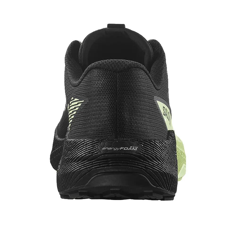 Chaussures - course - hommes - légères - noir/vert 5/6