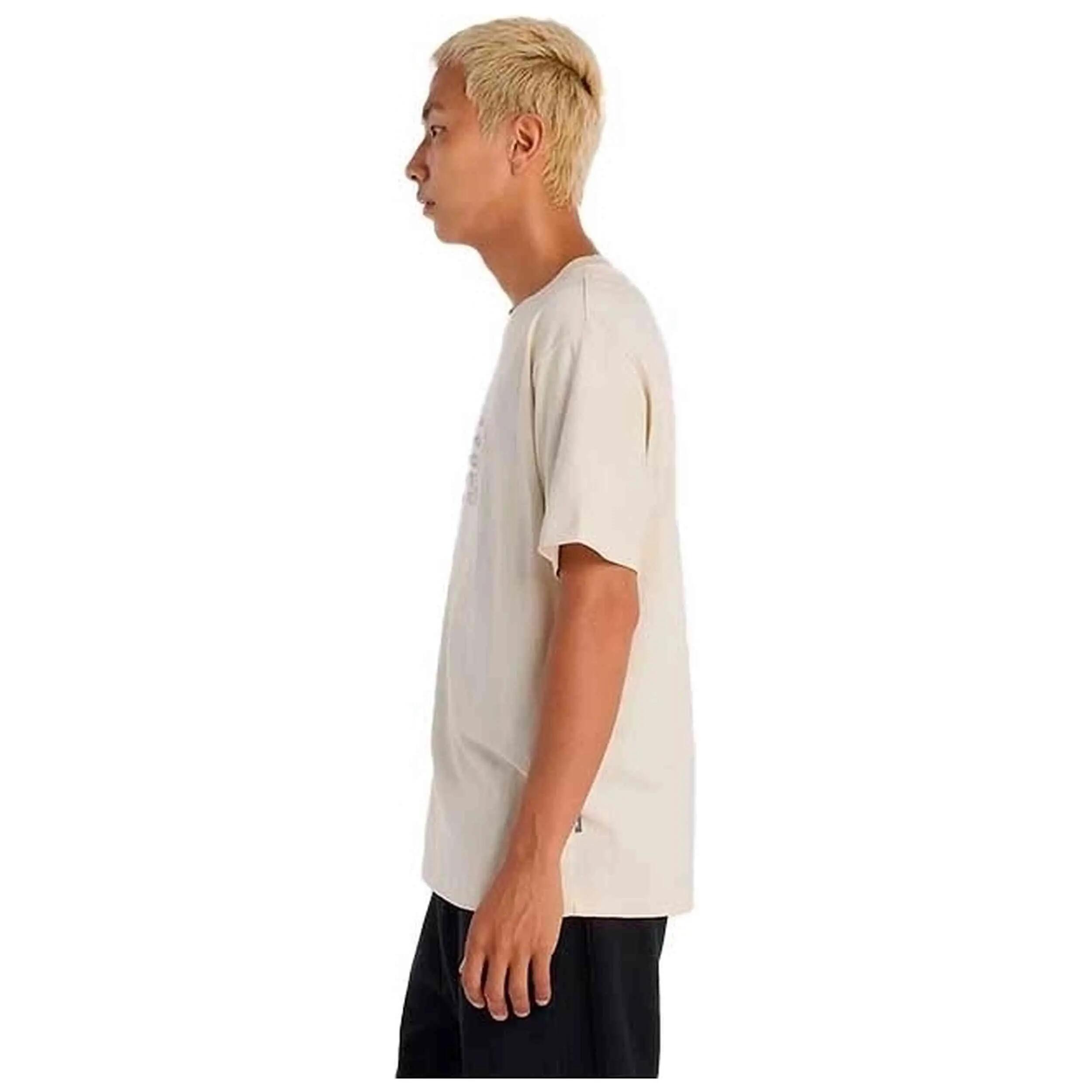 Camiseta de manga corta New Balance modelo MT53919-LIN para hombre 3/4