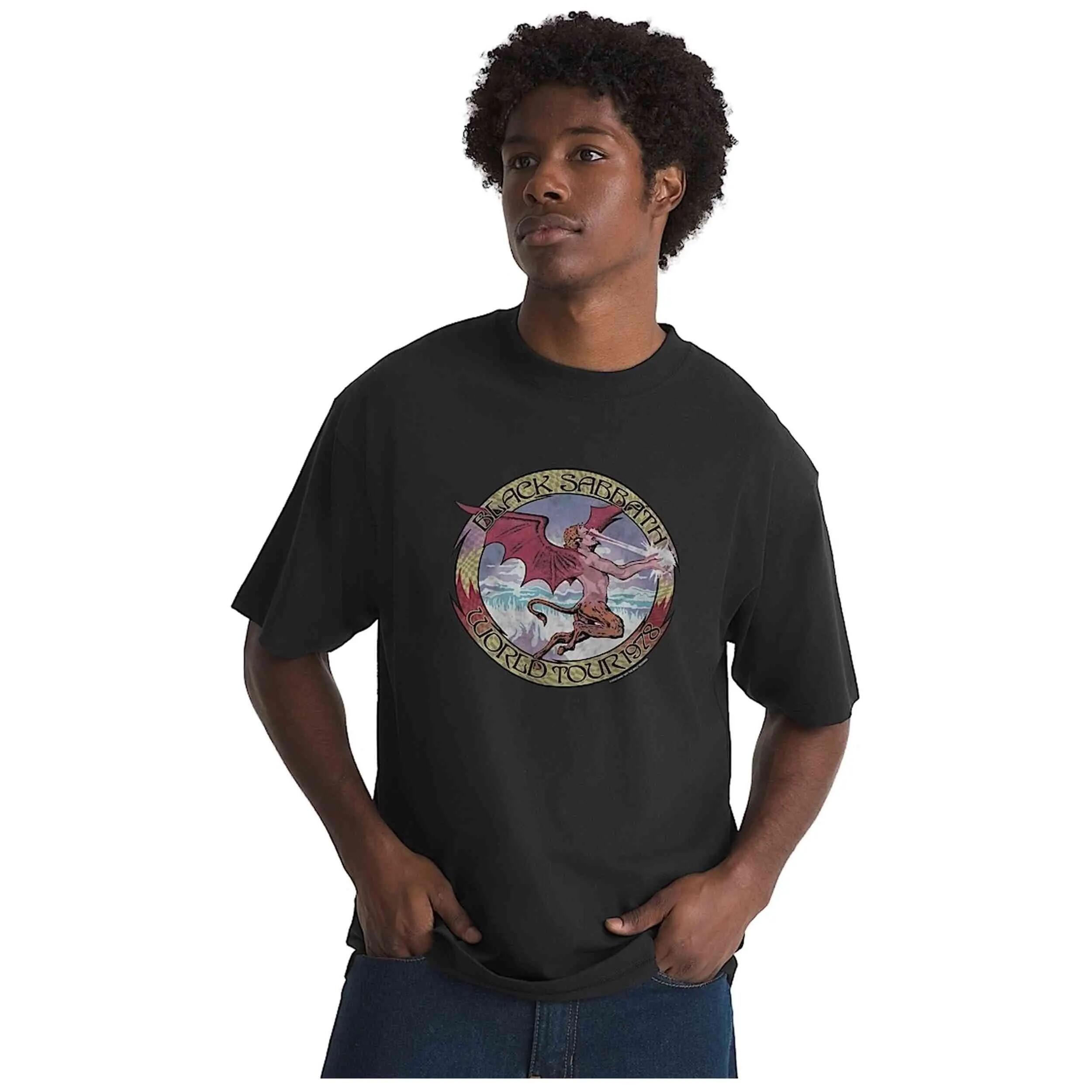 Kurzarmshirt Vans Modell Black Sabbath World Tour 1978 für unisex 2/2