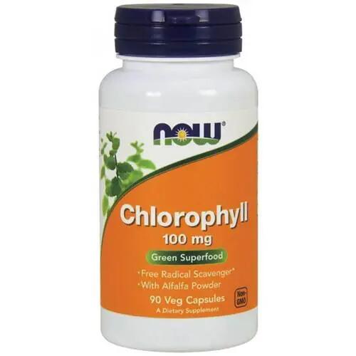 Extracte din plante Sistem imunitar Chlorophyll 100 MG 90 buc