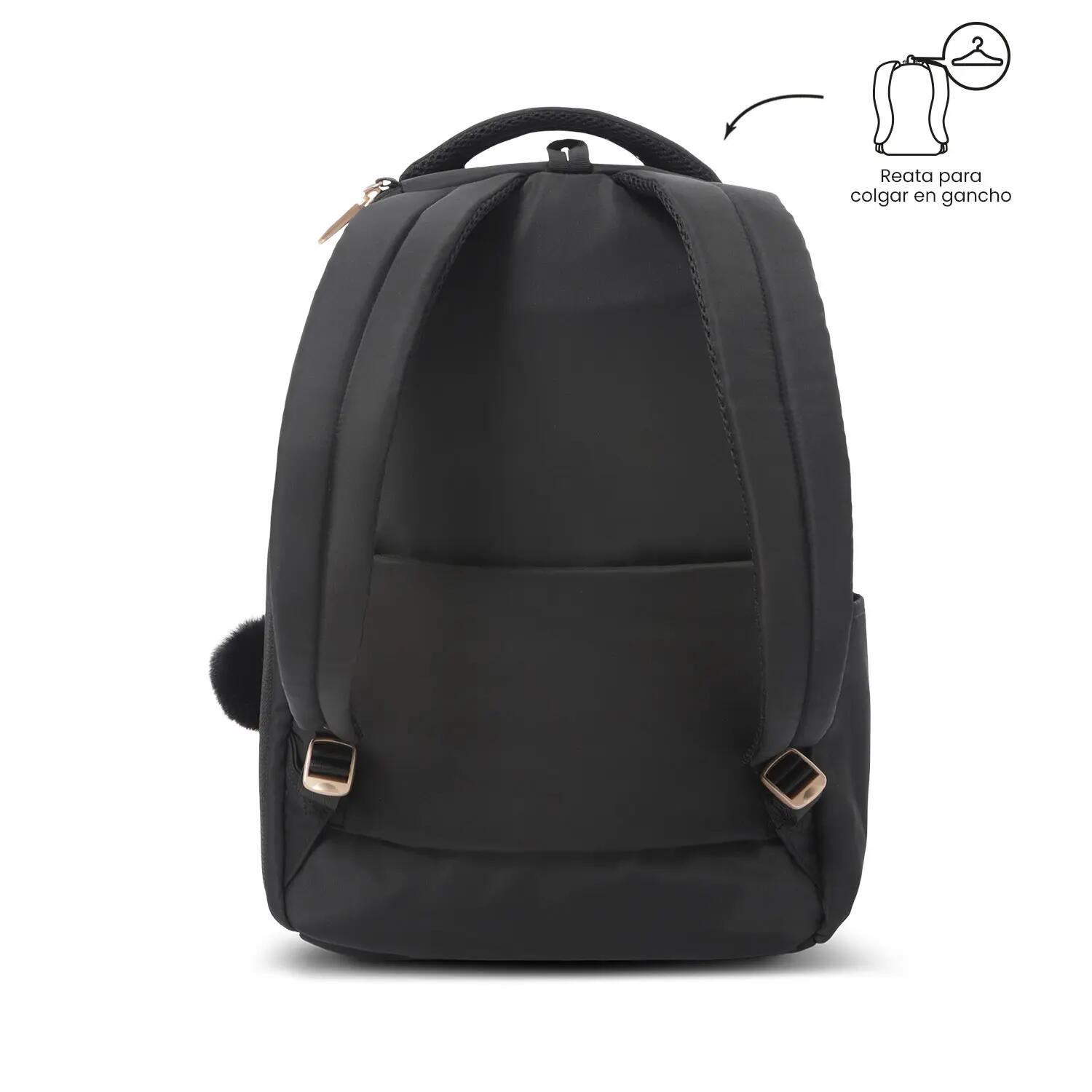 Totto Mochila ejecutiva Adelaide 2 2.0 Black Poliéster 30 x 42 x 15 cm 4/5