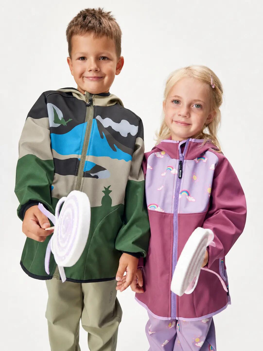 Dětská softshellová bunda s fleecem Basic 6/7