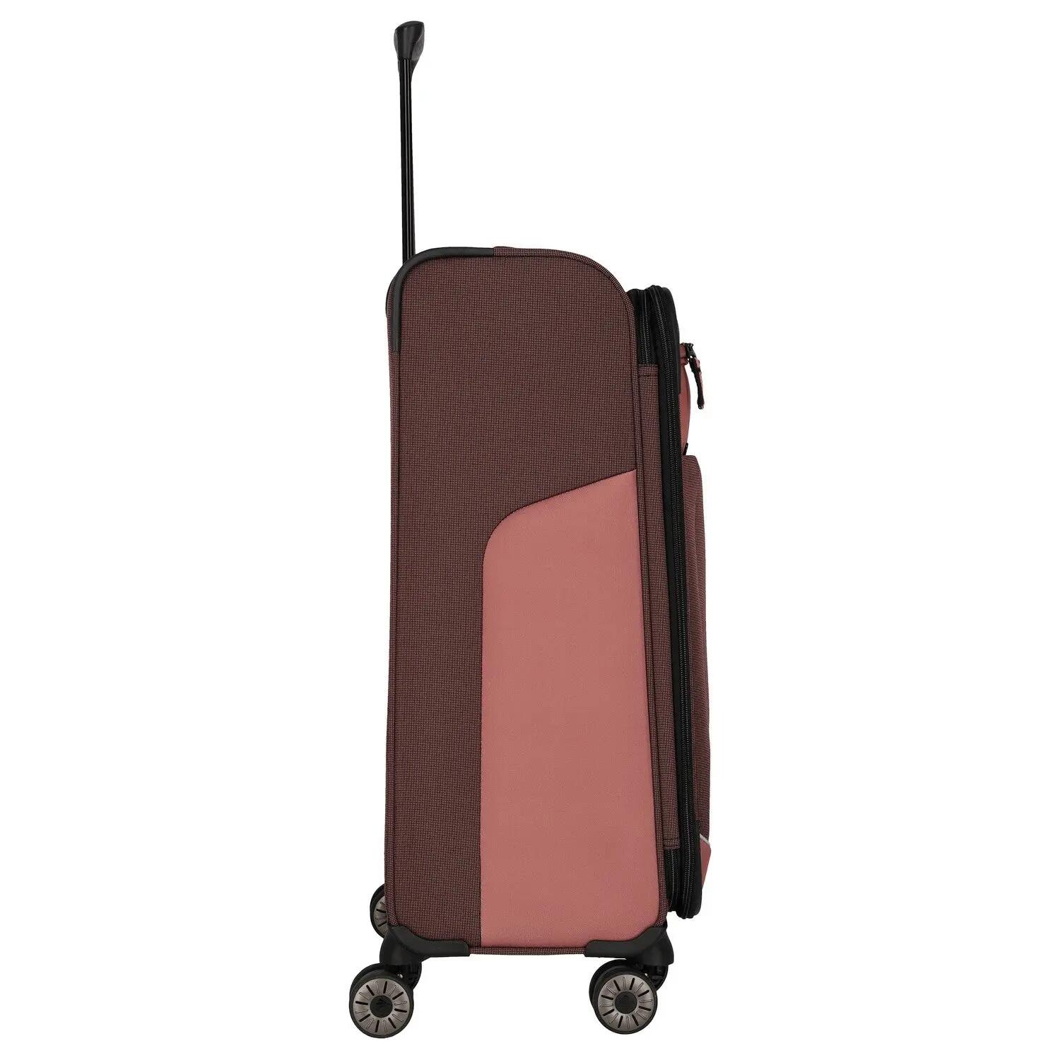 Travelite Viia - 4-Rollen-Trolley M 67 cm erw. 5/7