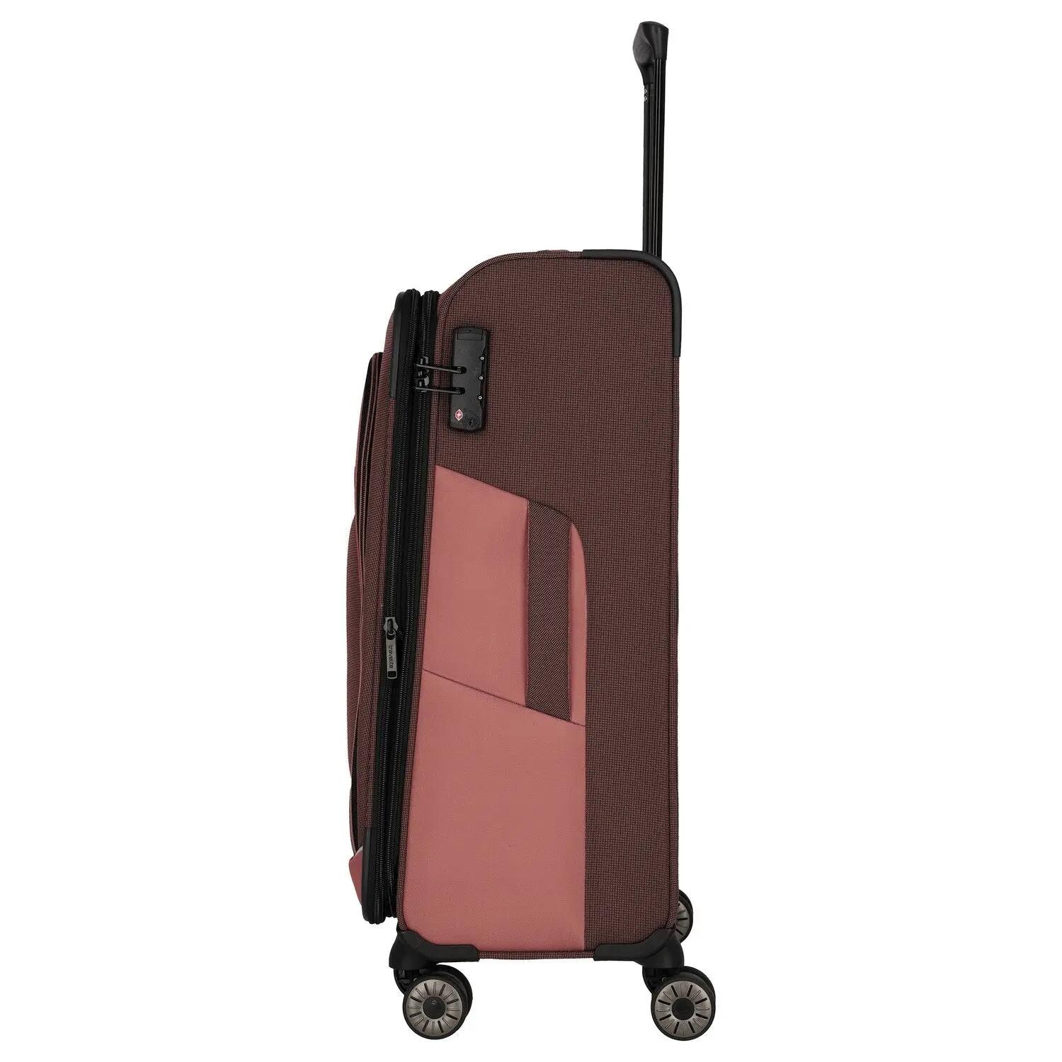 Travelite Viia - 4-Rollen-Trolley M 67 cm erw. 3/7
