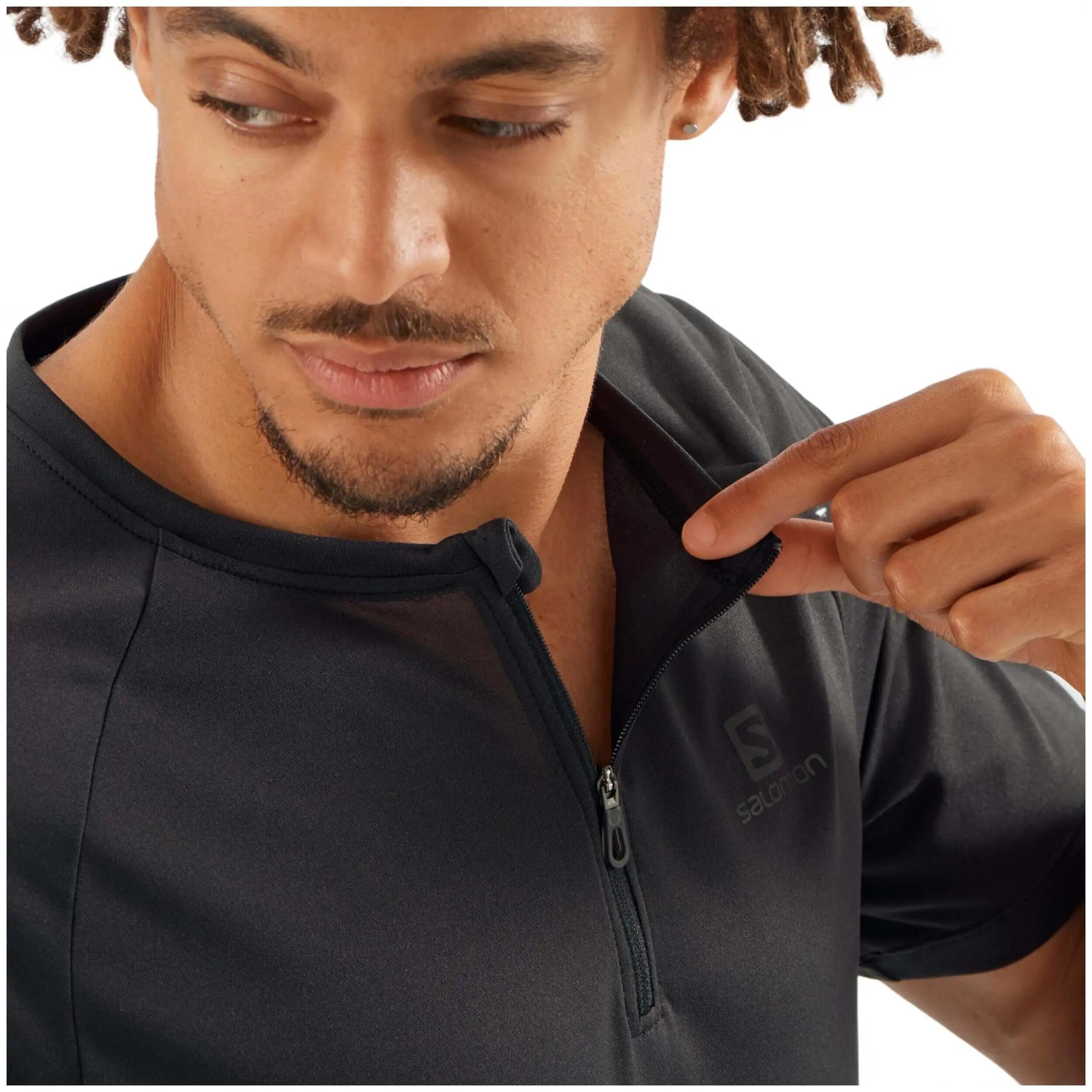 Kurzarmshirt Salomon Modell LC1744900 für männer 4/4
