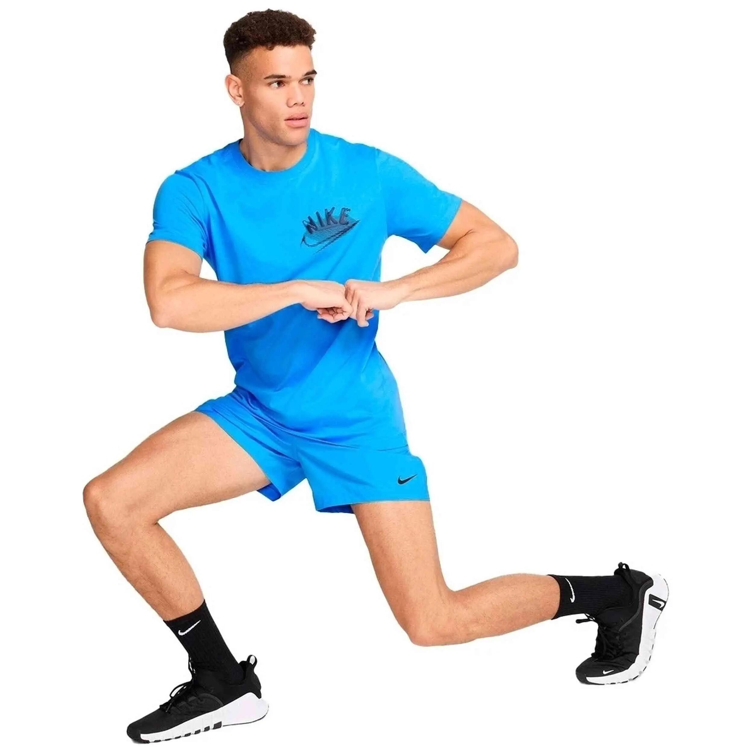 T-shirt met korte mouwen Nike model HJ3609-412 voor mannen 5/5