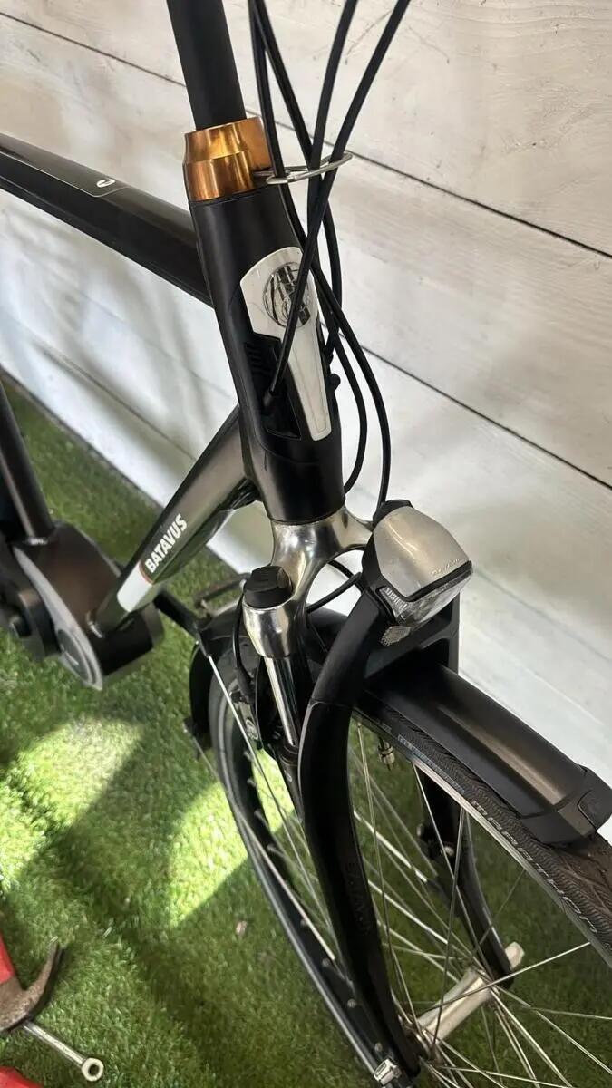 Second Life - Gereviseerd Batavus electric stadsfiets bike 400Wh, zwart 4/4
