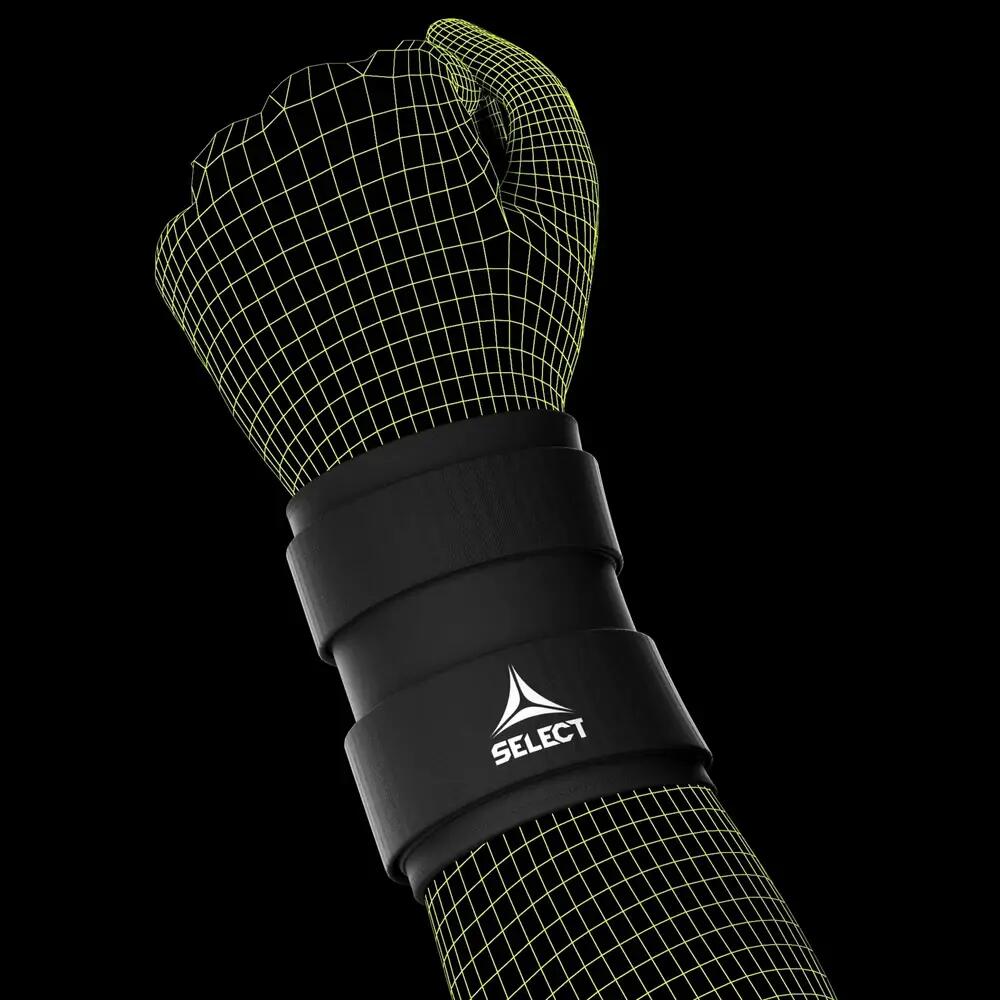 Supporto per polso Select Profcare 2 Nero/Verde 3/3