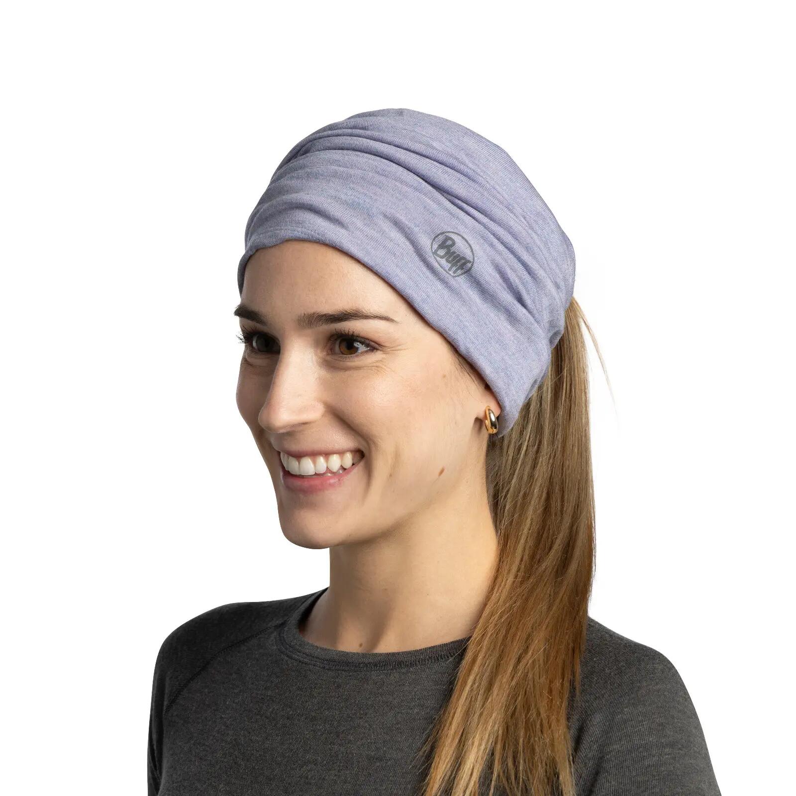 MW Merino Wool Unisex Buff Violet TAILLE UNIQUE 4/4