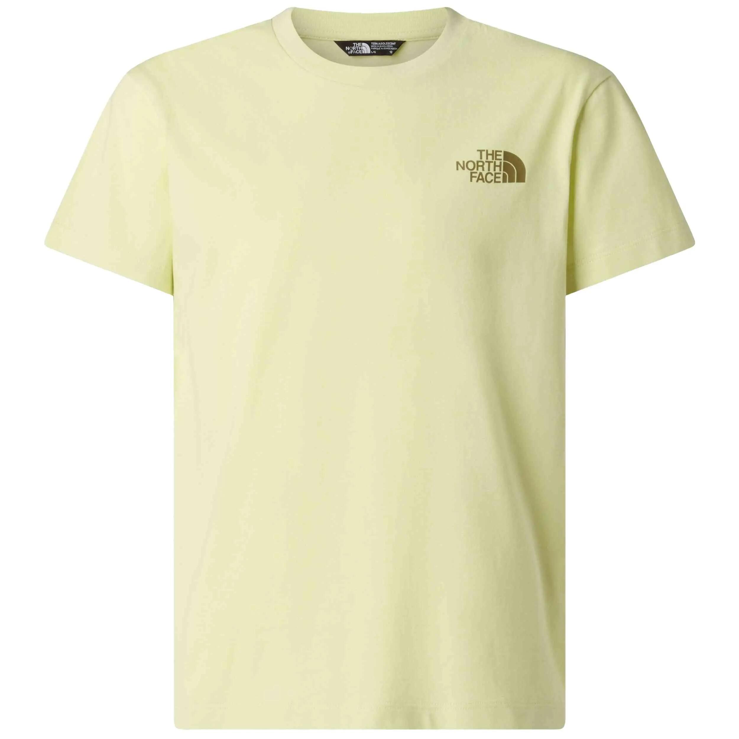 T-shirt The North Face model NF0A8G21G6O-G6O for children 4/5