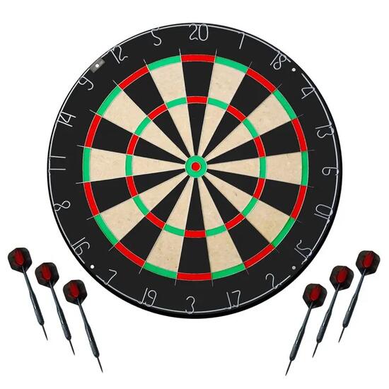 Karella Dartboard BullOut Set inkl. 2 Set Darts