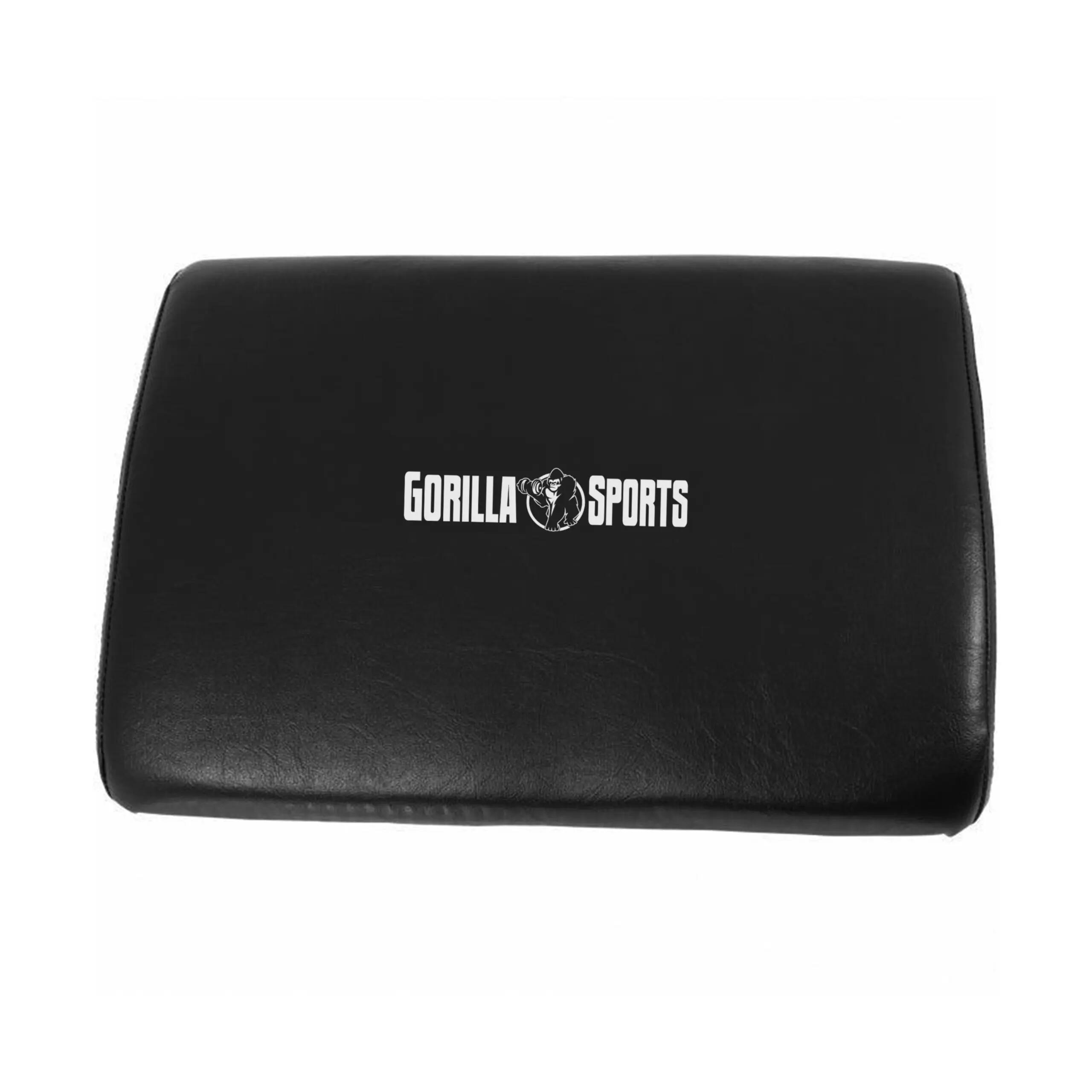 Coussin abdo Gorilla Sports AB Mat noir 38x27,5x7 cm 2/7