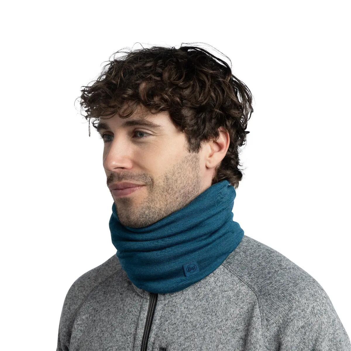 Cache-cou Merino Heavyweight Unisex Buff Marron TAILLE UNIQUE 4/7