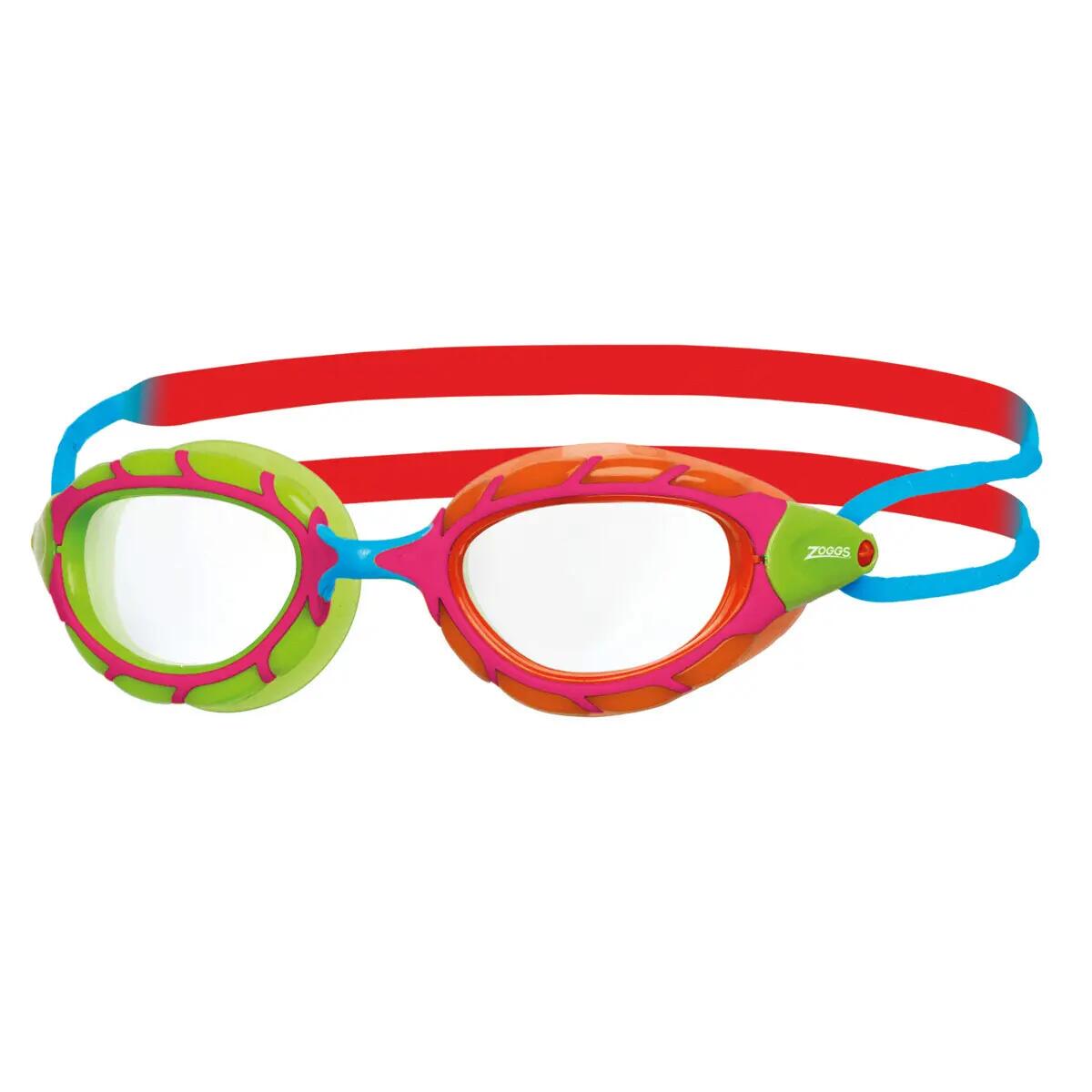 Gogle Zoggs Predator Junior – Zielono-Czerwone 2/4
