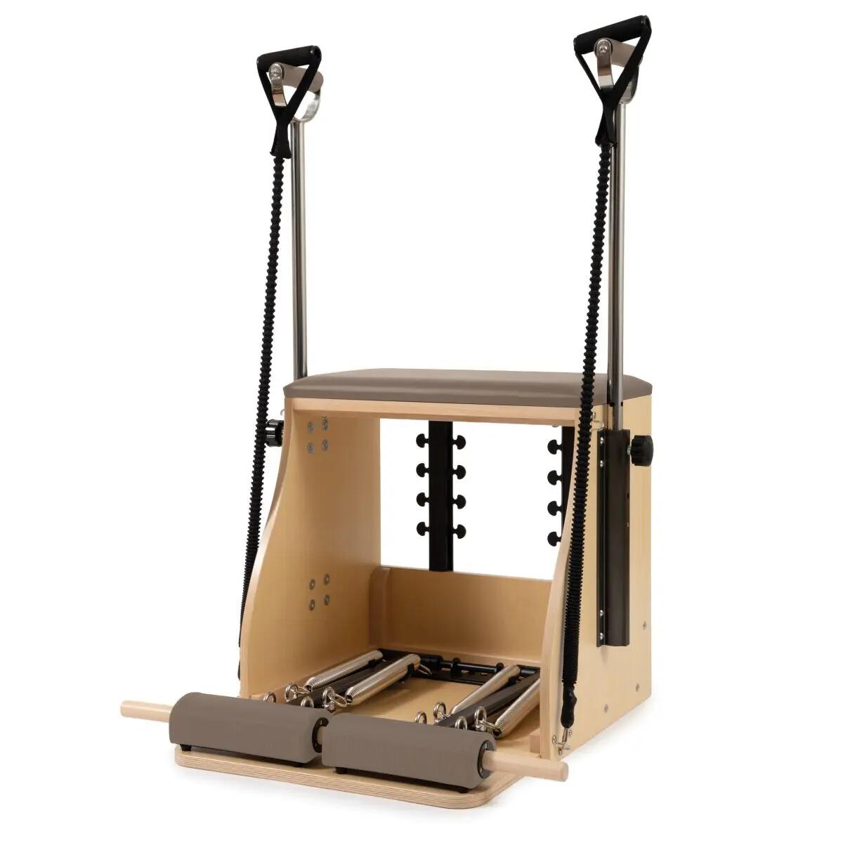 Chaise Pilates avec base en bois 2/4